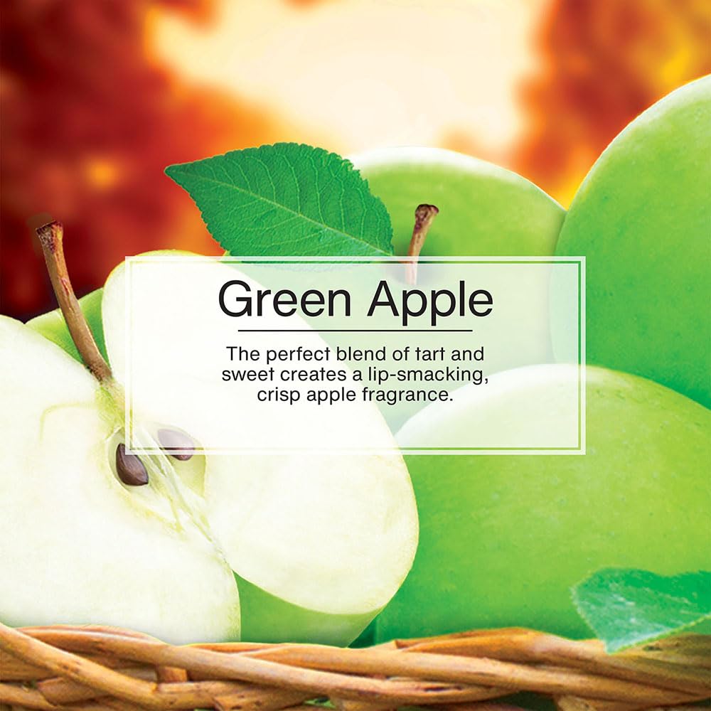 LITTLE TREES Air Fresheners Car Air Freshener. Hanging Tree Provides Long Lasting Scent for Auto or Home. Green Apple, 24 Air Fr