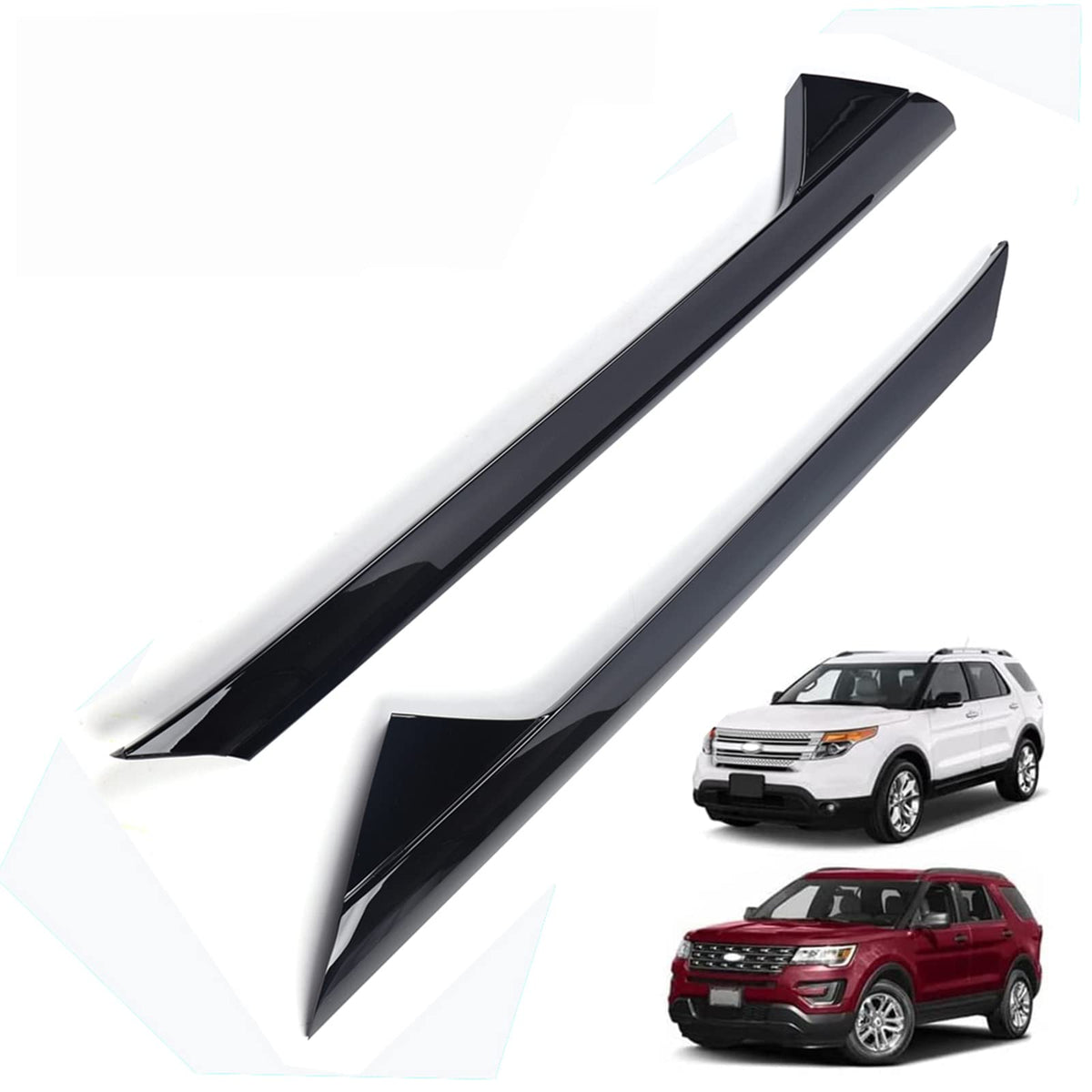WZruibo Windshield Trim Molding Front Outer Window Panel Explorer,Windshield Mou WBCARB09X31XDBM