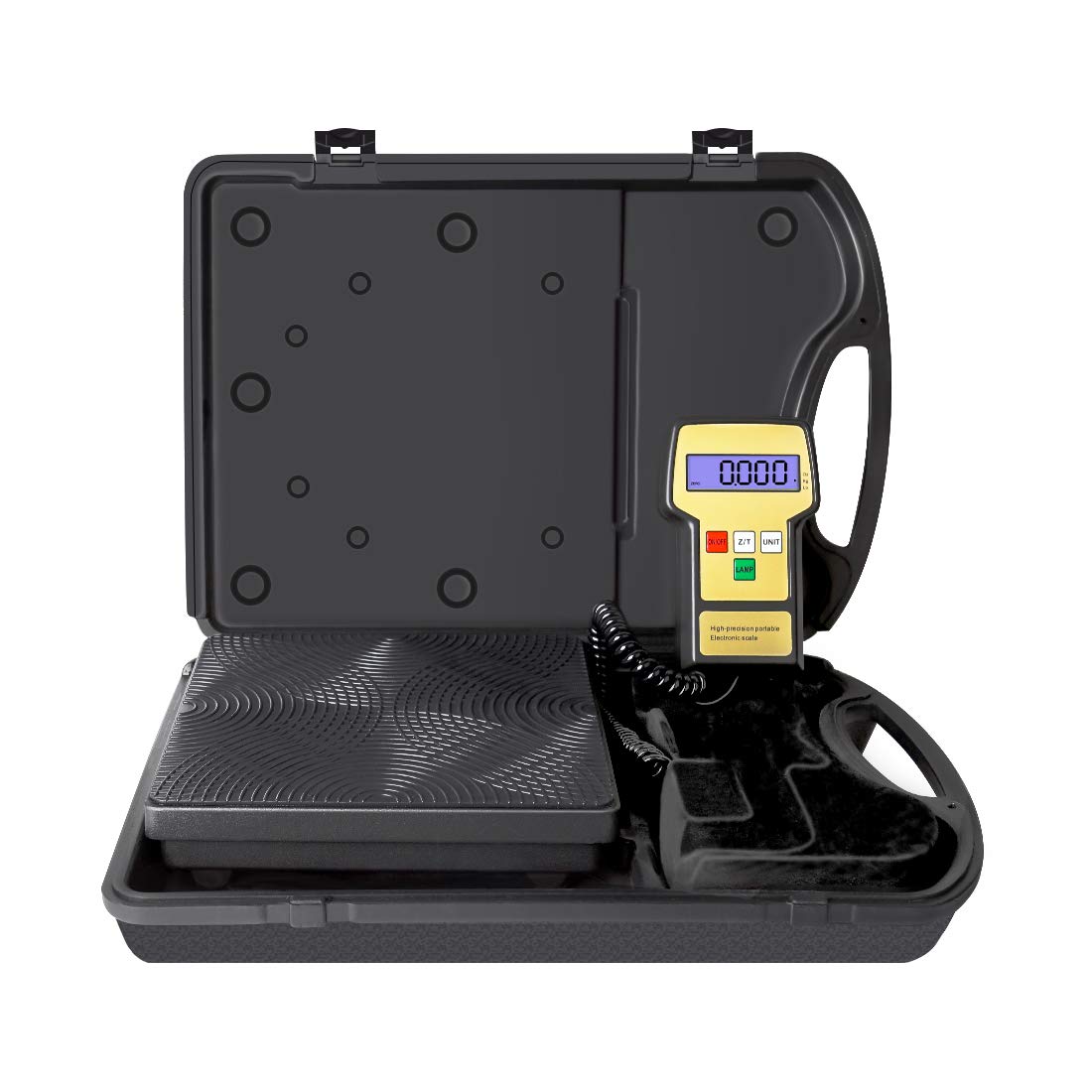 Vivohome High Precision Electronic Digital Refrigerant Charging Weight Scale With Case For Hvac 220Lb