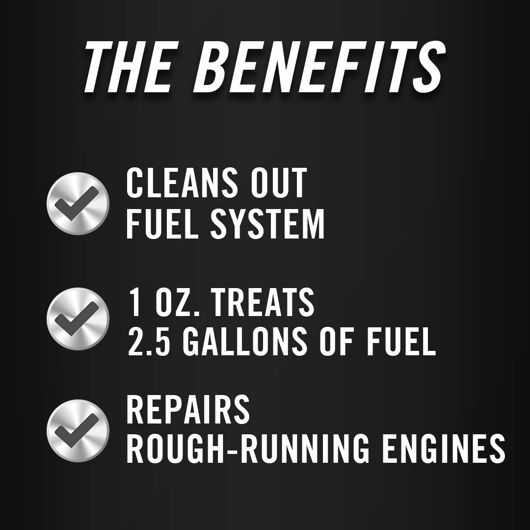 Sta-Bil (22304-12Pk Fast Fix Small Engine Treatment - Cleans Carbs And Injectors - Fixes Rough Running Engines - Treats 20 Gallo