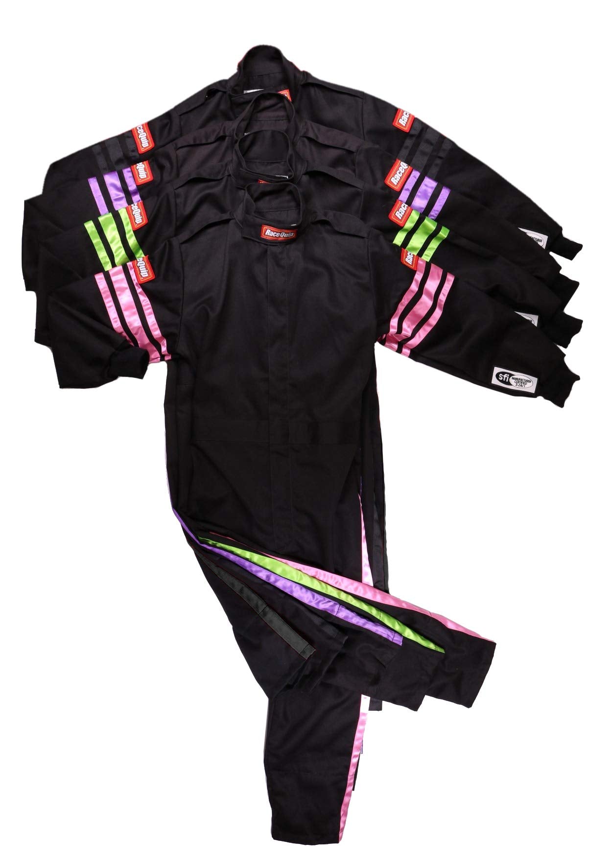 Racequip Racing Driver Fire Suit One Piece Single Layer Sfi 3.2A/ 1 Pink Junior Small 1950892