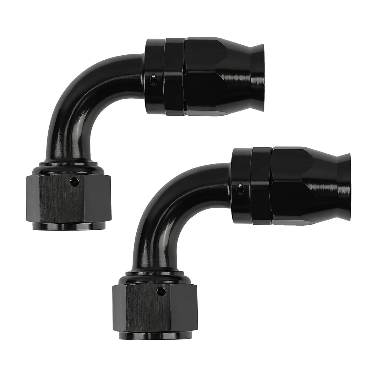 Evil Energy 12An Ptfe Hose End Fitting 90 Degree Black For Ptfe Hose Only 2Pcs WBCARB0CVVXRCPS