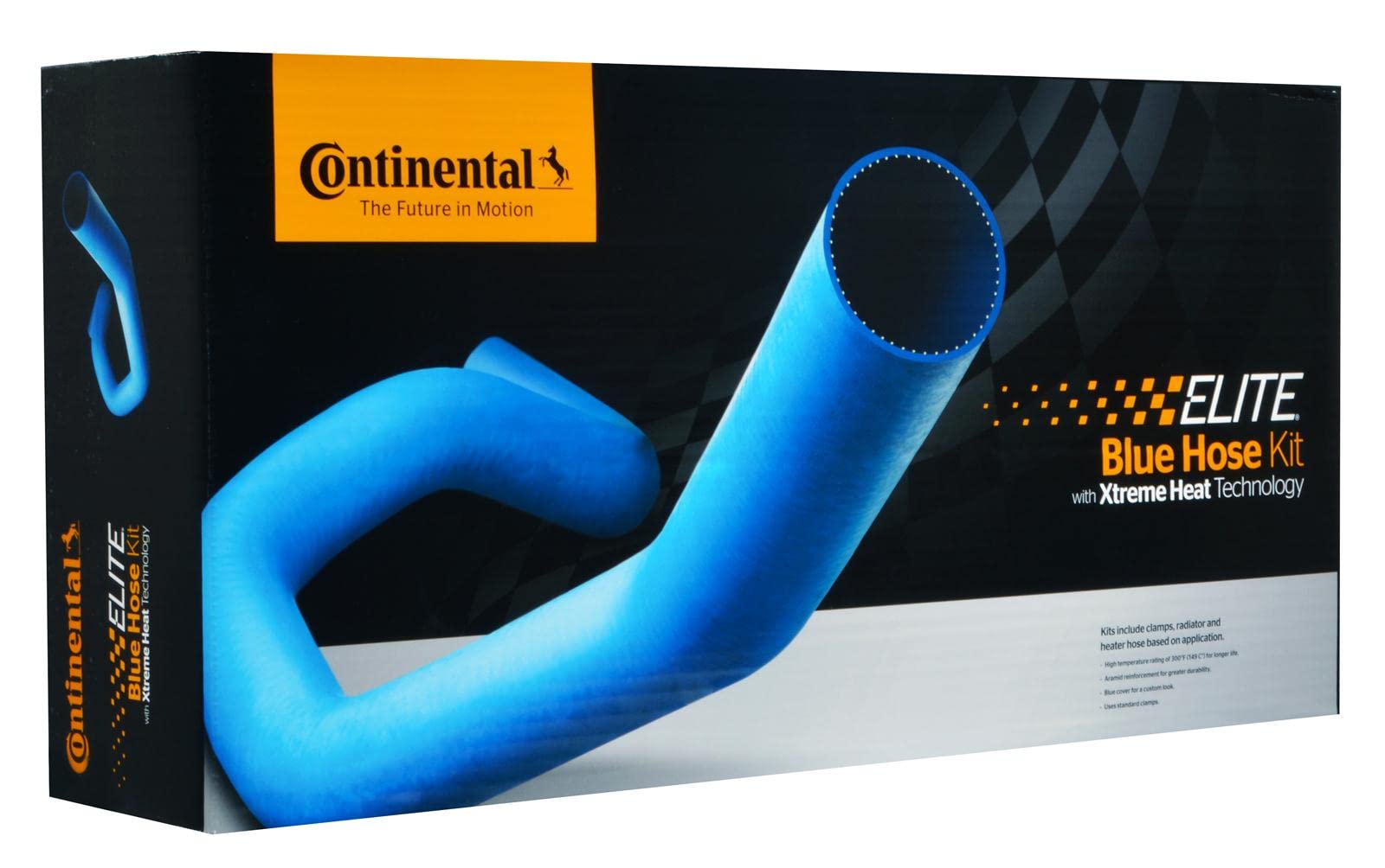 Continental 5001 Blue Xtreme Hose Kit For Ford Mustang, 5.0L 1986-1993