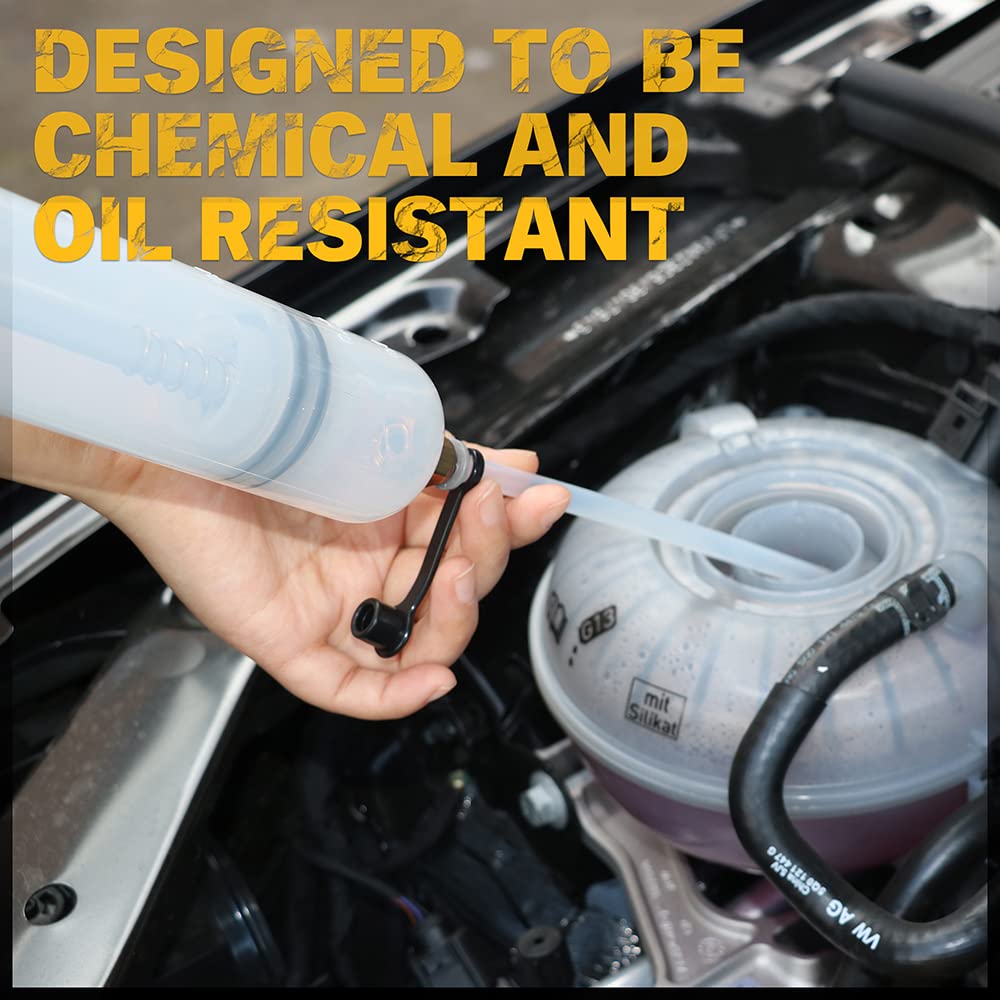 Elead 200Cc Siphon Pump, Oil Extractor Pump, Oil Pump, Transfer Pump, Fluid Extractor, Fluid Syringe Extractor, Car Vacuum Fuel