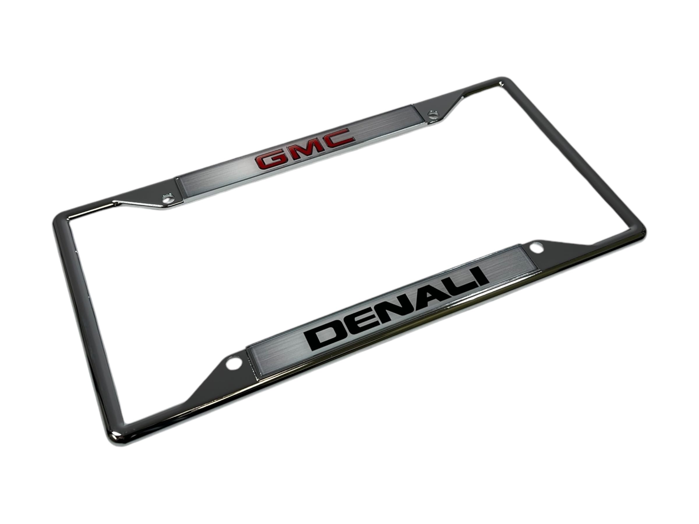 Eurosport Daytona - Compatible with GMC Denali License Plate Frame