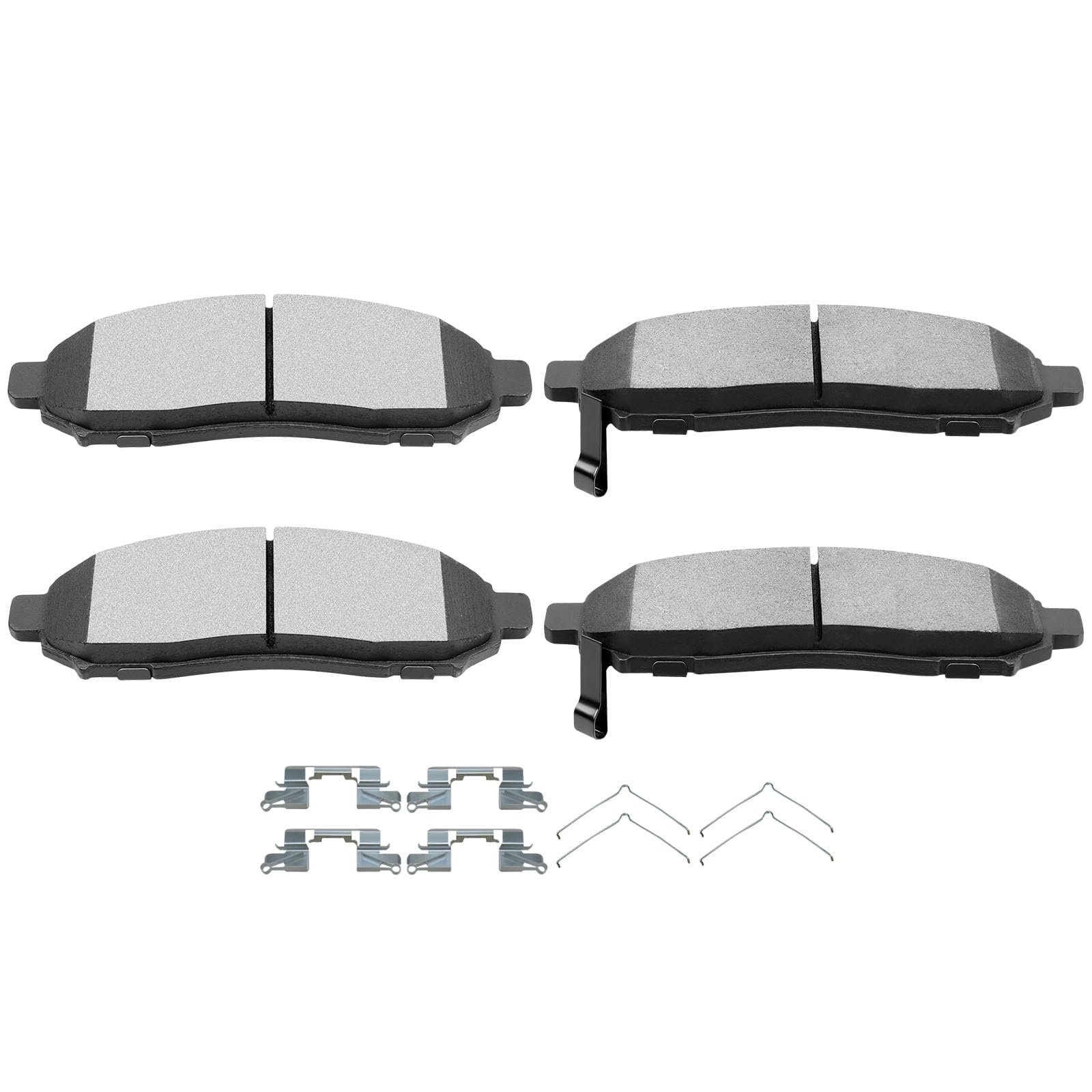 Scitoo D1094 Front Semi-Metal Brake Pads Sets Fit For Nissan For Frontier | For Pathfinder | For Xterra,For Suzuki Equator 2009-