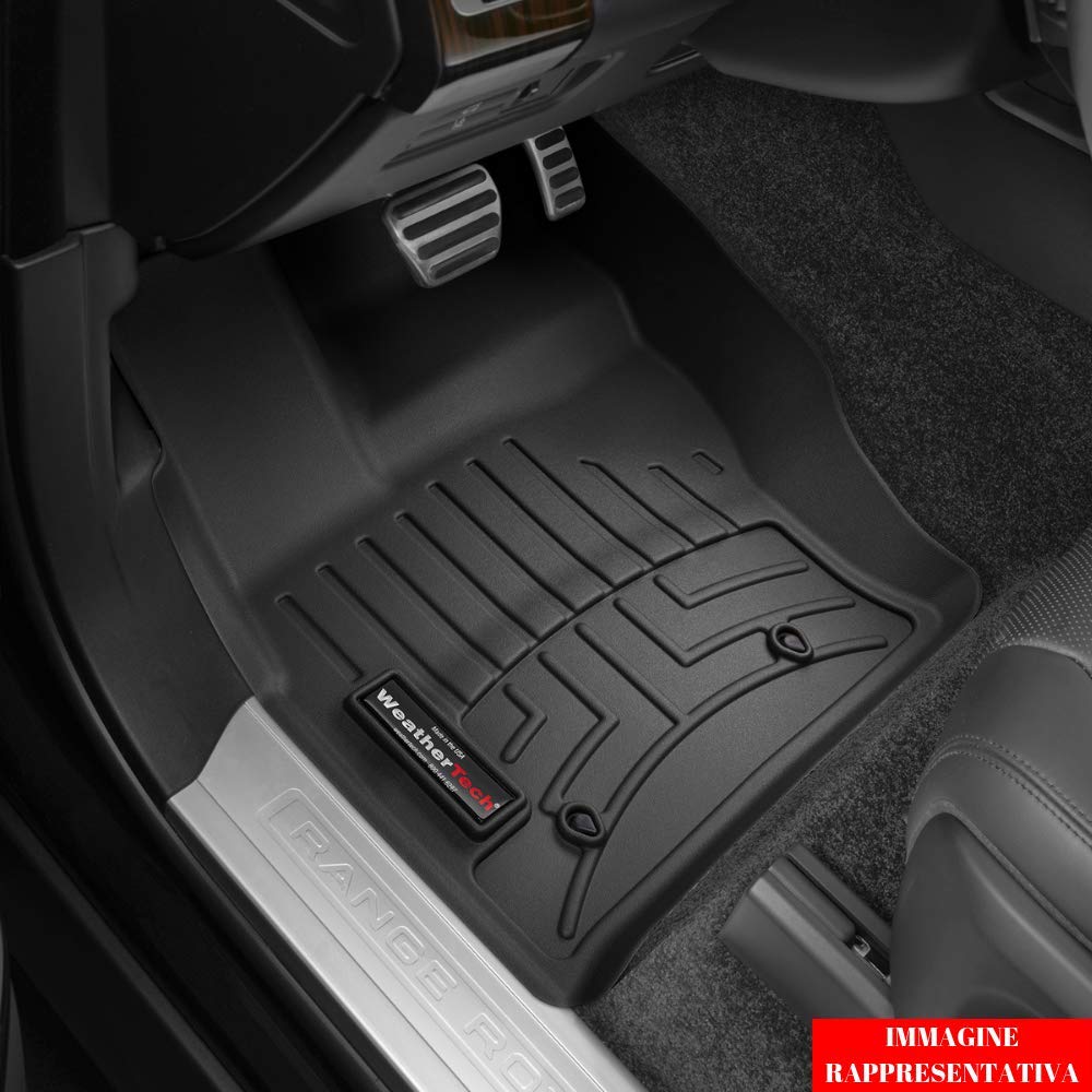 Weathertech Custom Fit Floorliners For Mercedes Metris - 1St Row (448731), Black