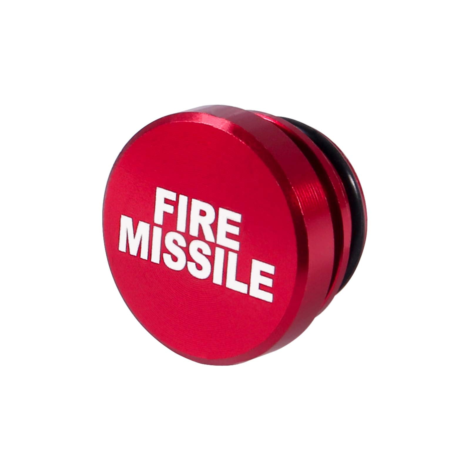 Melife Billet Aluminum Car Cigarette Lighter Plug Replacement, Fire Missile Button Universal Push Button Fits Most Automotive Ve