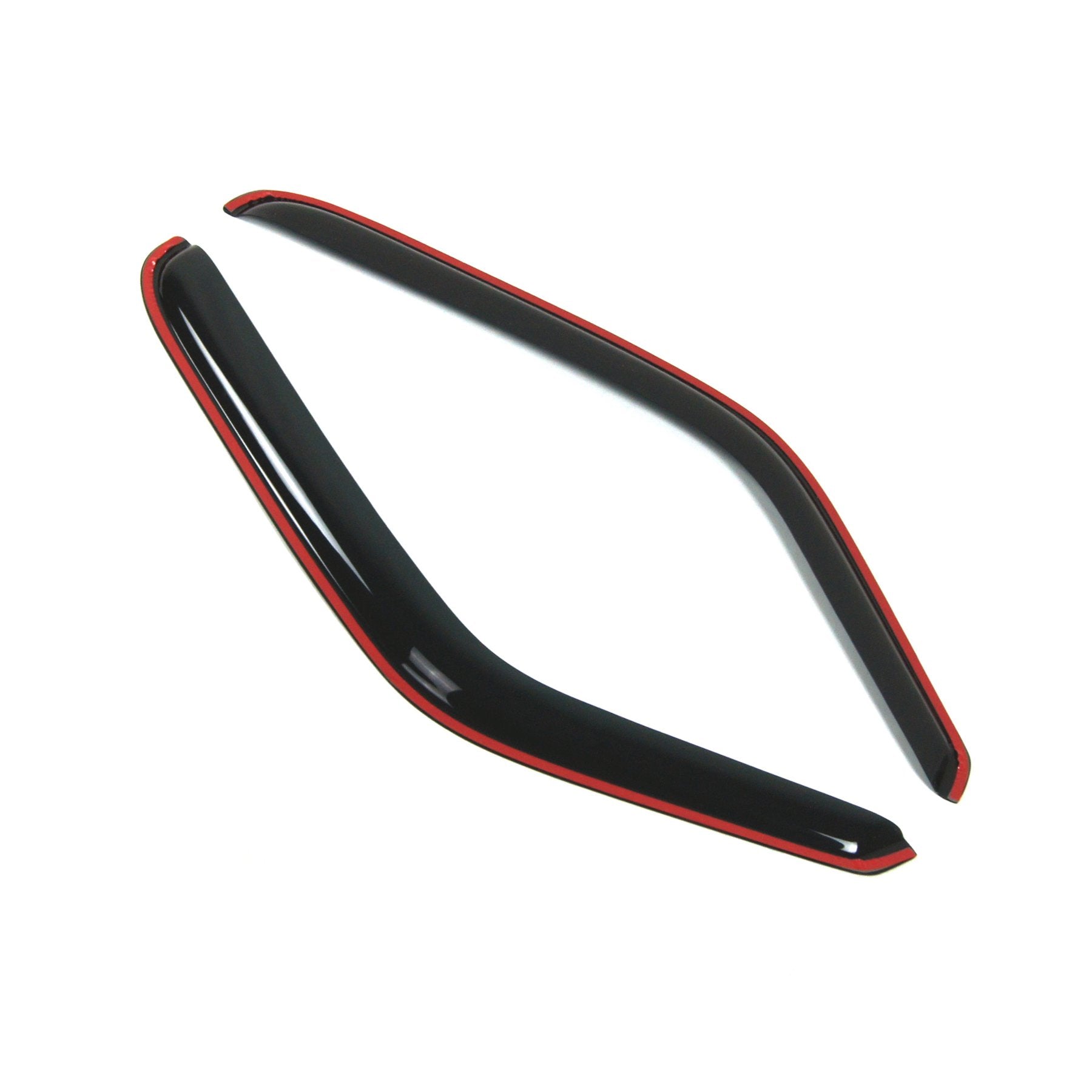 Tuningpros In-Channel Window Vent Visors Rain Guards Compatible With Ford Ranger 1993-2011 | Side Window Wind Deflectors Rain Sh