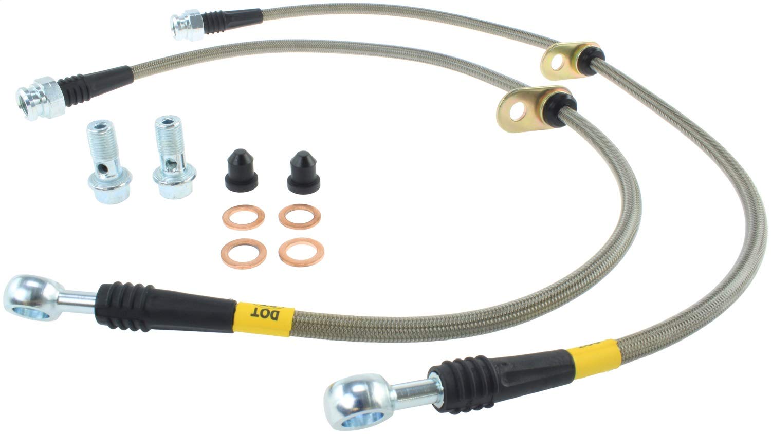 Stoptech 950.40011 Stoptech 06+ Civic Si Stainless Steel Front Brake Lines