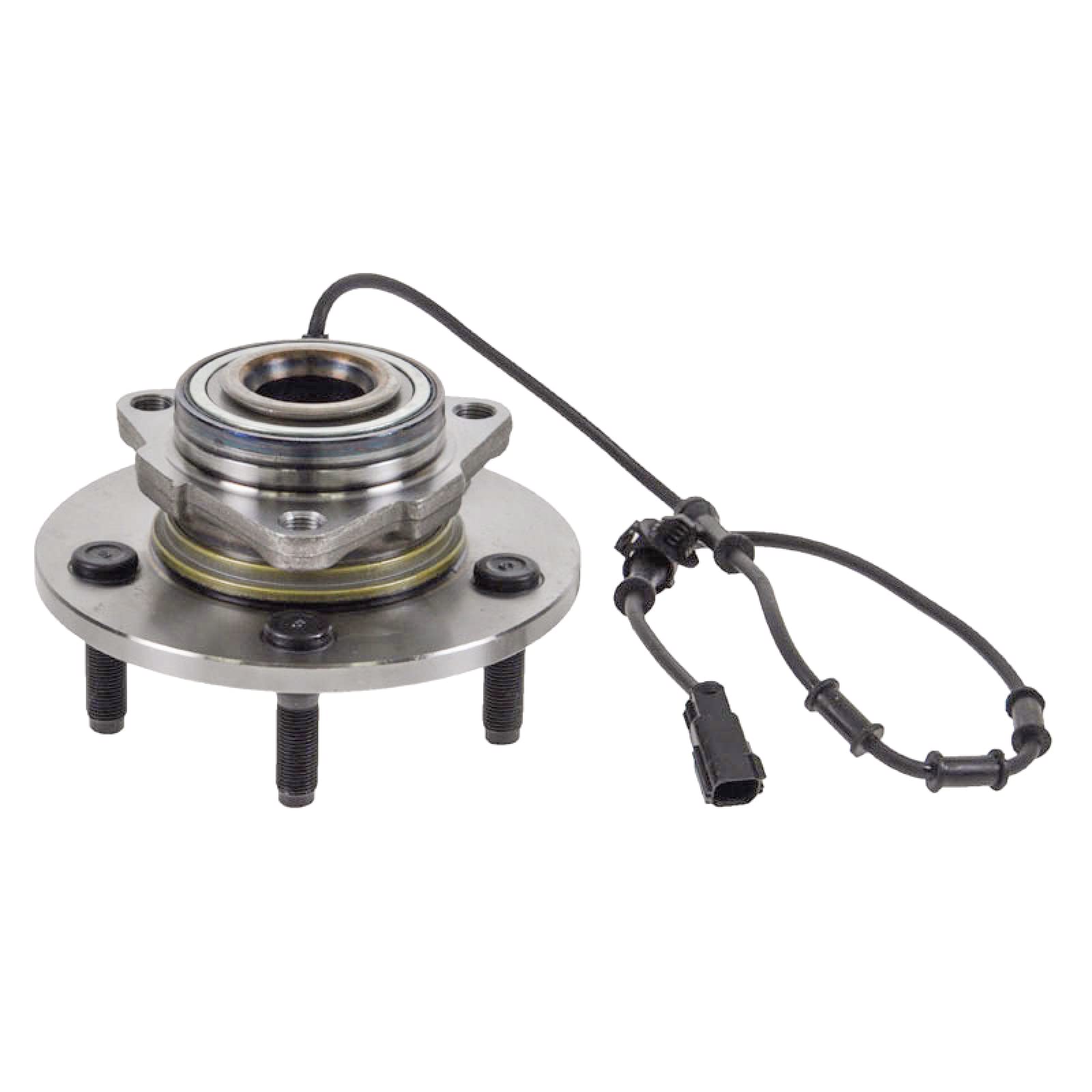 Trq Front Wheel Bearing & Hub Assembly With Abs Sensor Compatible With 2002-2005 Dodge Ram 1500