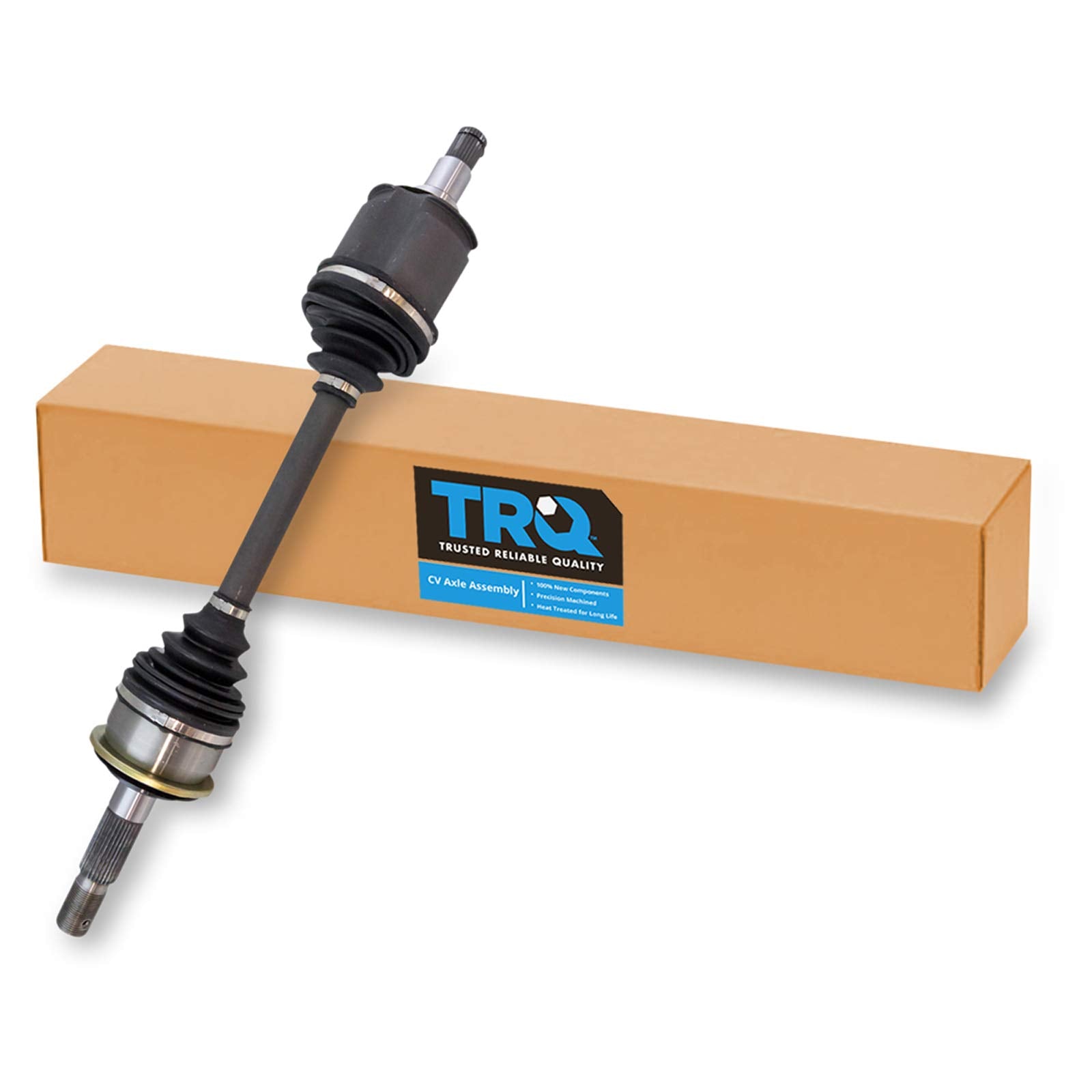 Trq Front Left Right Cv Axle Shaft Assembly Driver Passenger Side Compatible With 2001-2007 Toyota Sequoia 2000-2006 Tundra