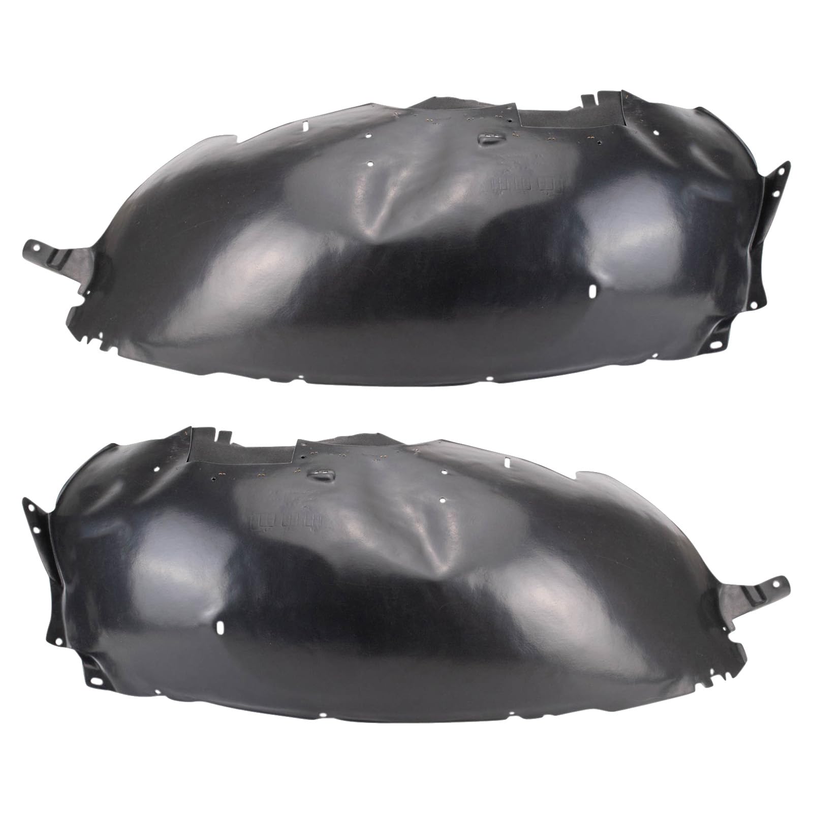 Trq Front Inner Fender Liner Set Compatible With 1997-2002 Ford Expedition Fo1248102 Fo1249145