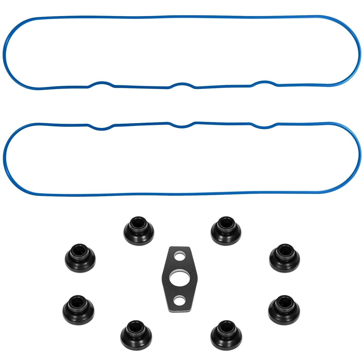 Valve Cover Gasket Set With Grommets Vs50504R1 Vs50250A For 1999~2016 Gm/Isuzu/Saab 4.8L 5.3L 5.7L 6.0L 6.2L 7.0L V8