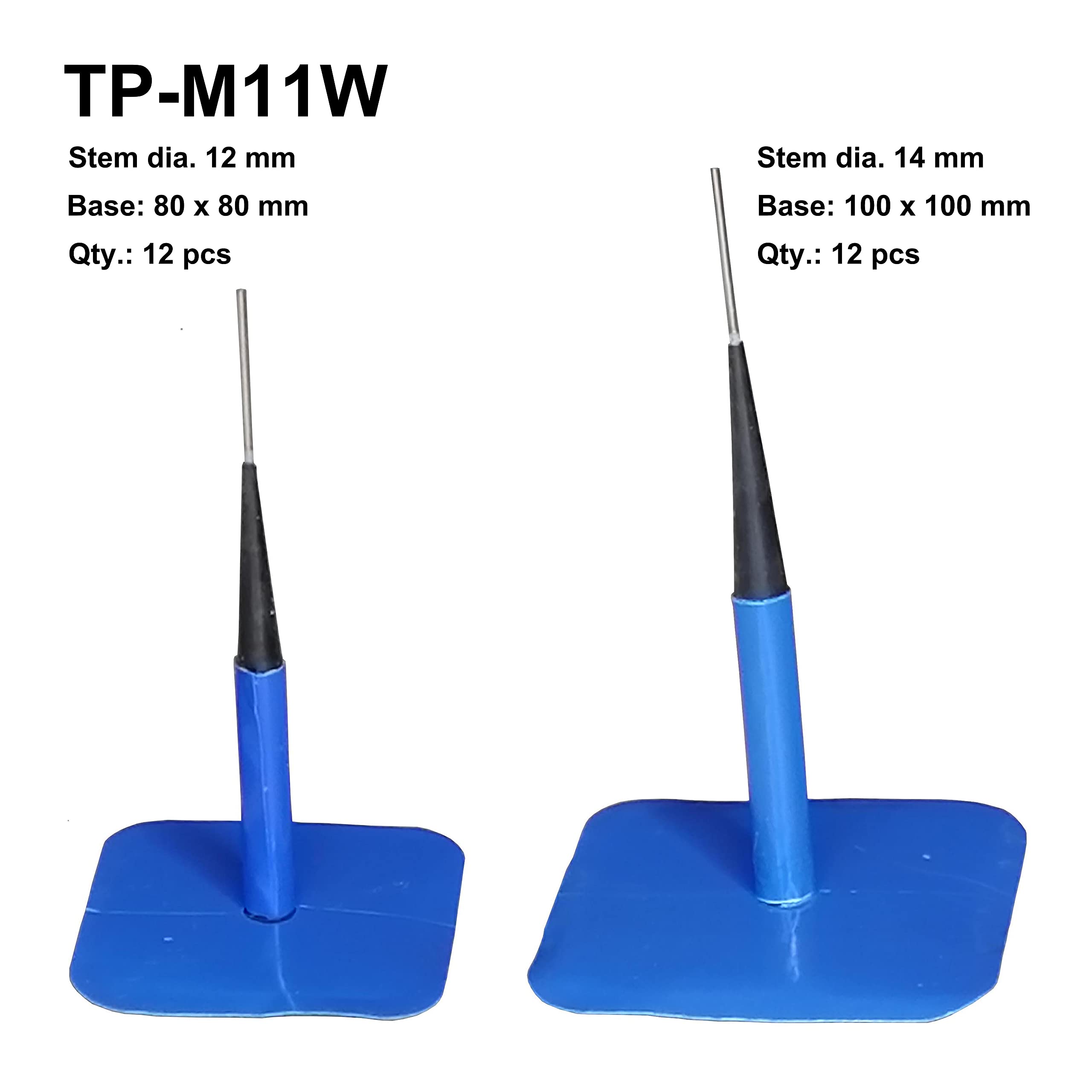 Zerint Tp-M11W Combination Repair Unit Kit,1/2'' X 3 1/8'' And 9/16'' X 4'' Wrapped Stem 12 Pcs Each