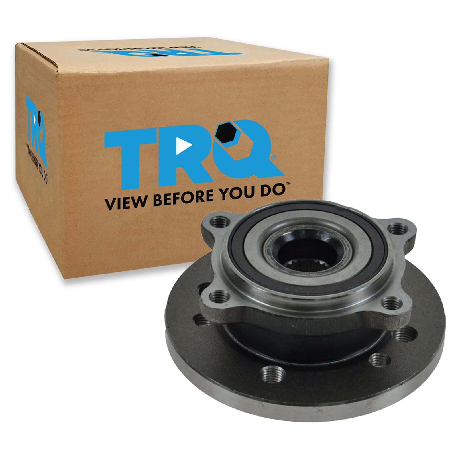 Trq Front Left Right Wheel Hub Bearing Assembly Driver Passenger Side Compatible With 2002-2006 Mini Cooper