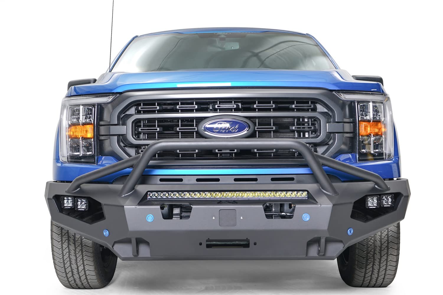 Fab Fours 21+ F150 Matrix Wnchbmp W/Prnr