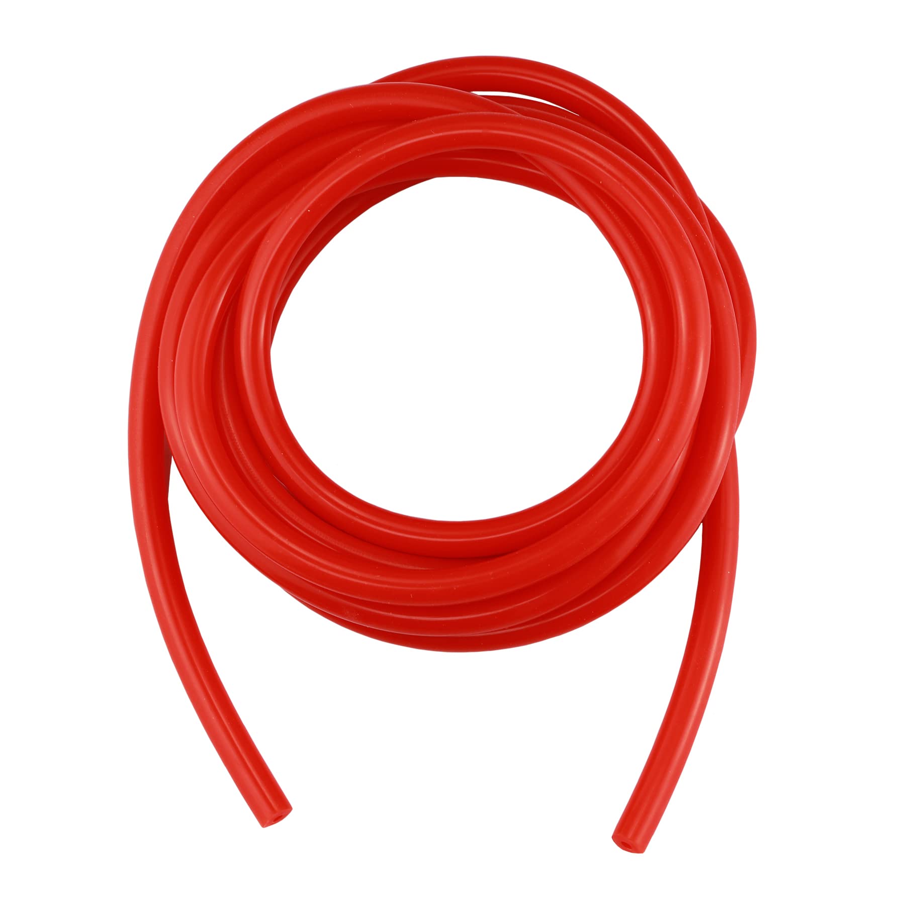 Ucreative 10Ft Id 1/8'' (3Mm) High Temperature Silicone Vacuum Tubing Hose 130Psi Max Pressure Red