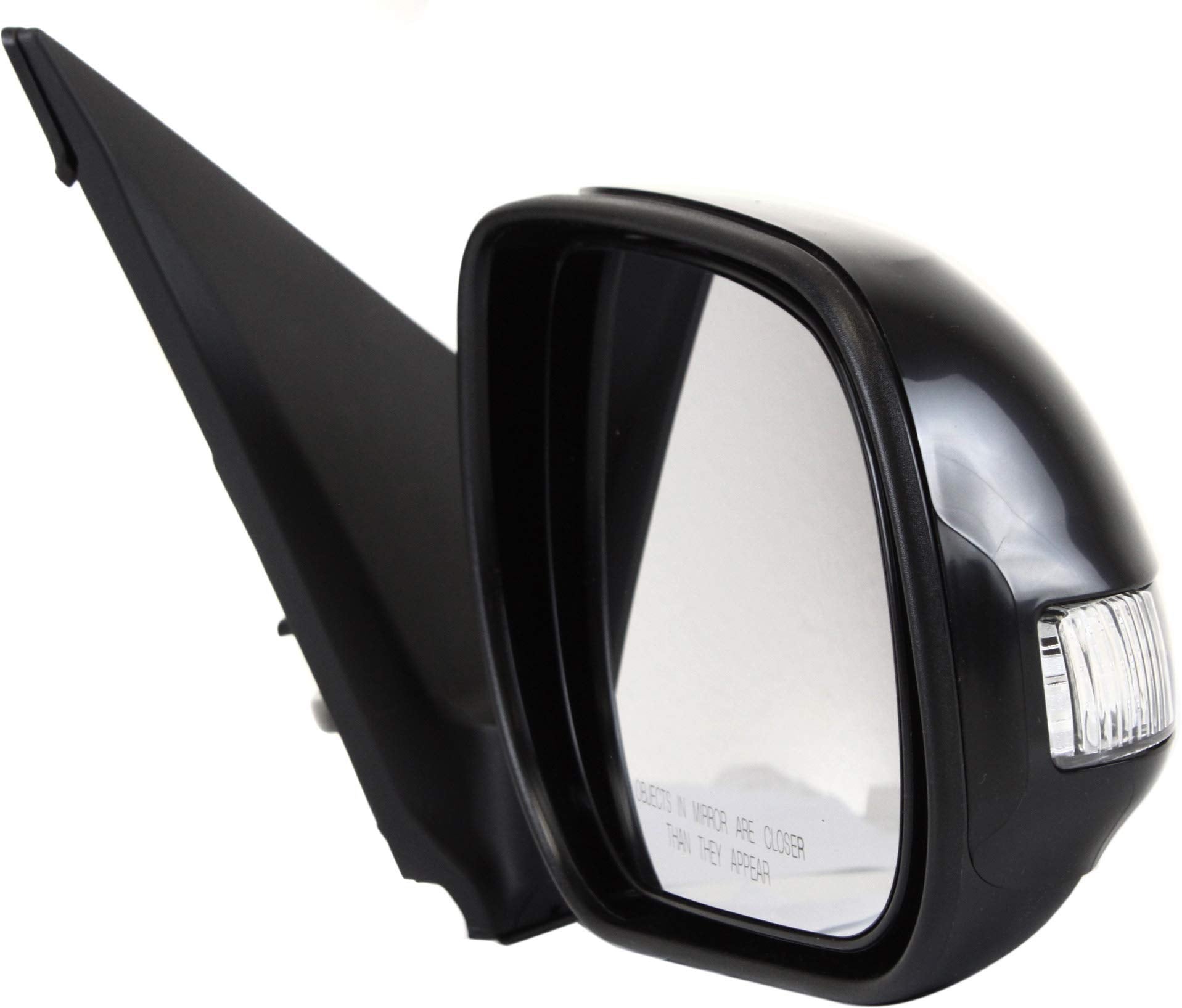 Kool Vue Mirror Compatible with 2009-2012 Toyota RAV4 Passenger Side Heated Manual Folding Power In-housing Signal Light Paintable North America Built Vehicle (Vin 1, 4 or 5)