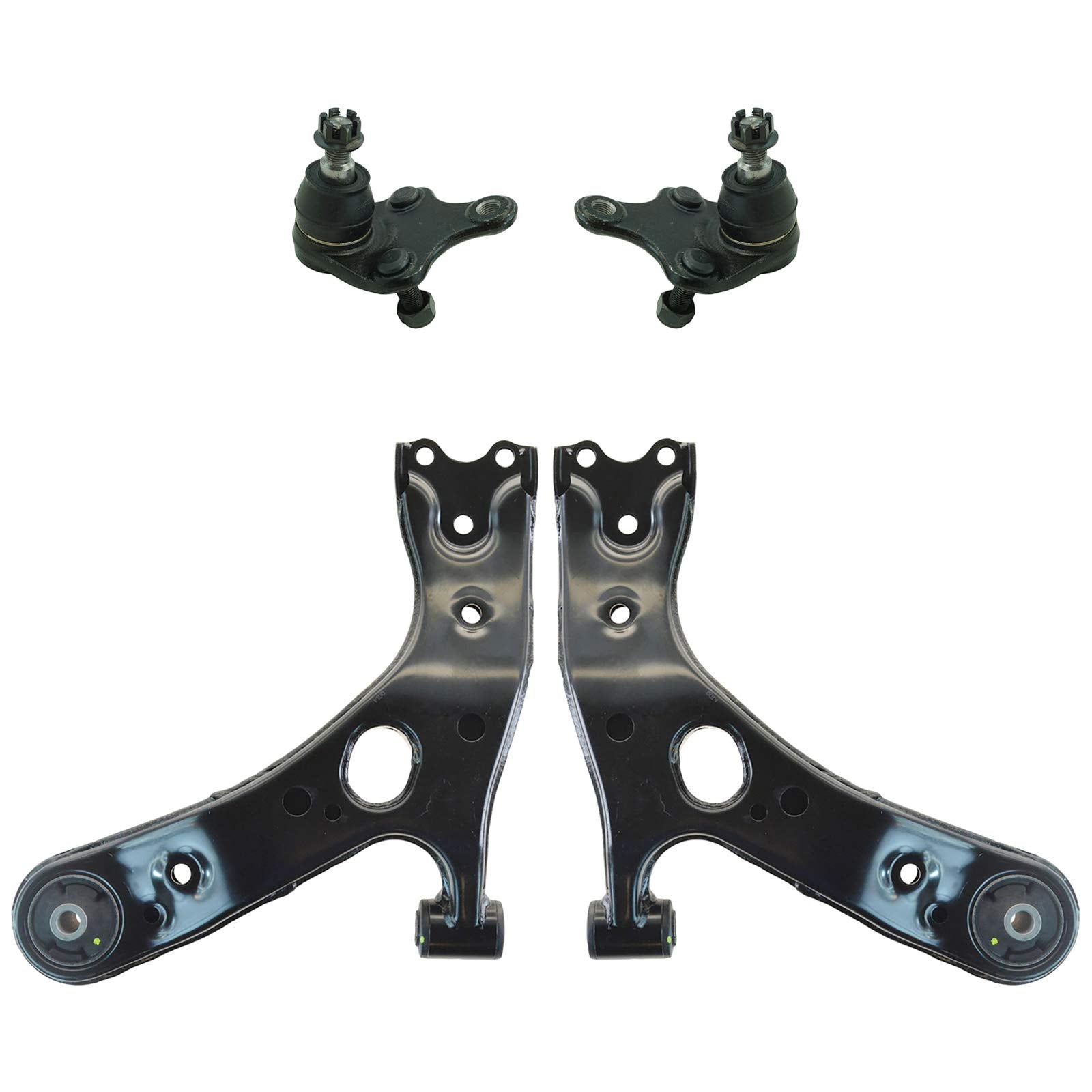 TRQ Front Lower Control Arm with Ball Joint Set Compatible with 2010-2012 Lexus HS250h 2016 Scion iM 2011-2016 tC 2008-2015 xB 2