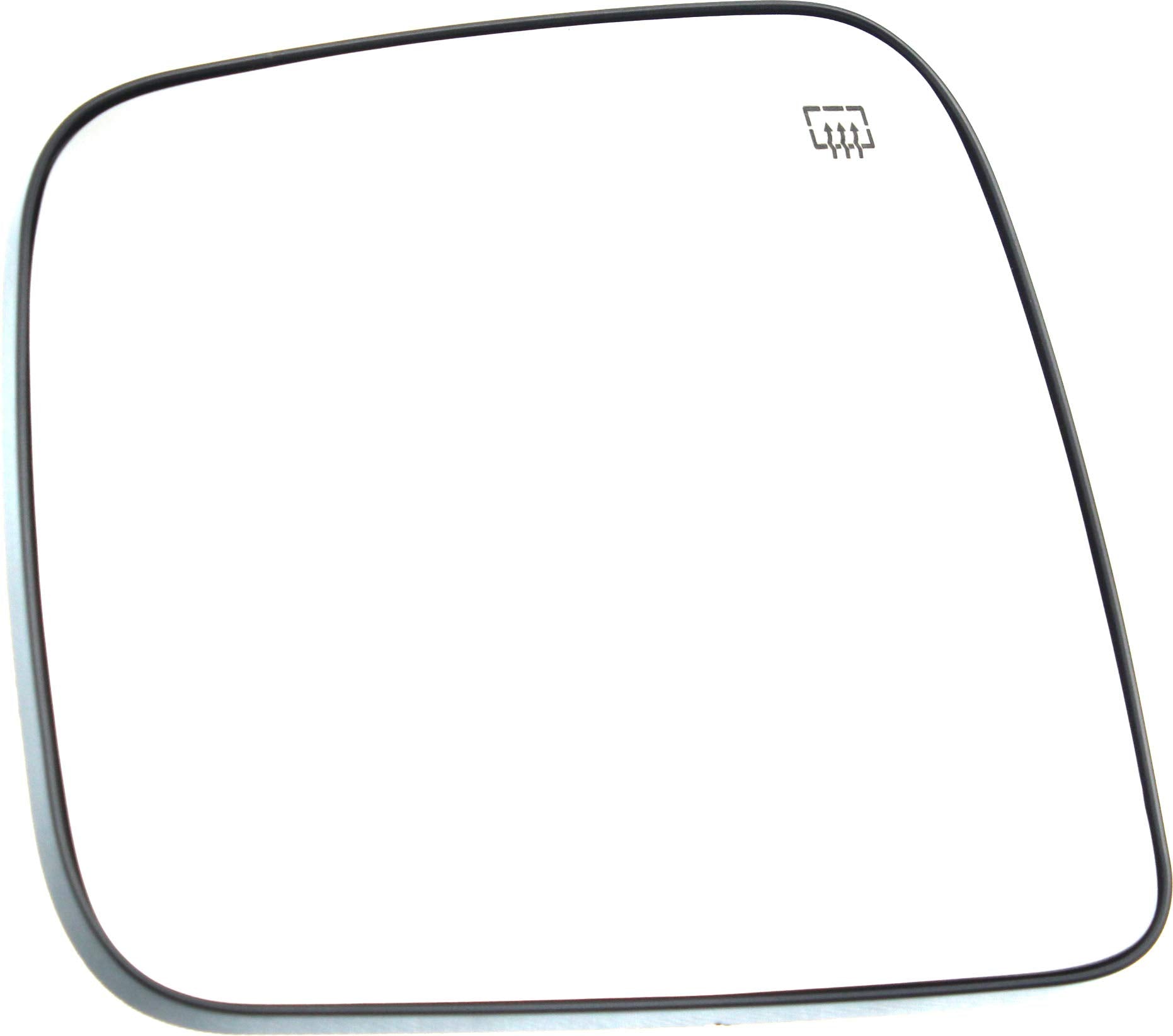 Kool Vue Mirror Glass Compatible With 2011-2022 Jeep Grand Cherokee, For 2011-2022 Dodge Durango, With backing plate Heated Flat Driver Side