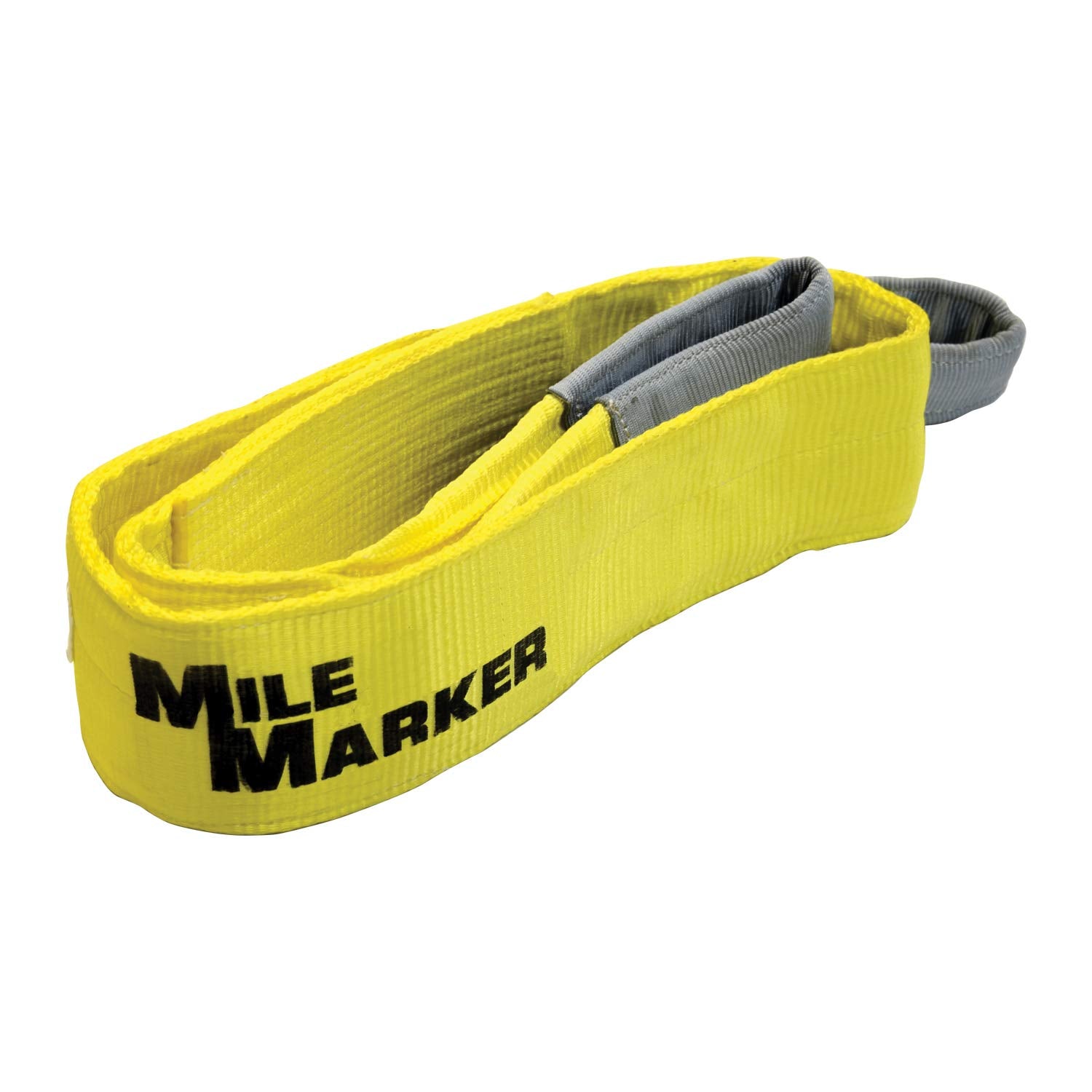 Mile Marker 19406 Single Orange 4 x 6 Tree Saver Strap - Rated at 50,000 Pound Capacity - Ensures Safe & Responsible Off Road R