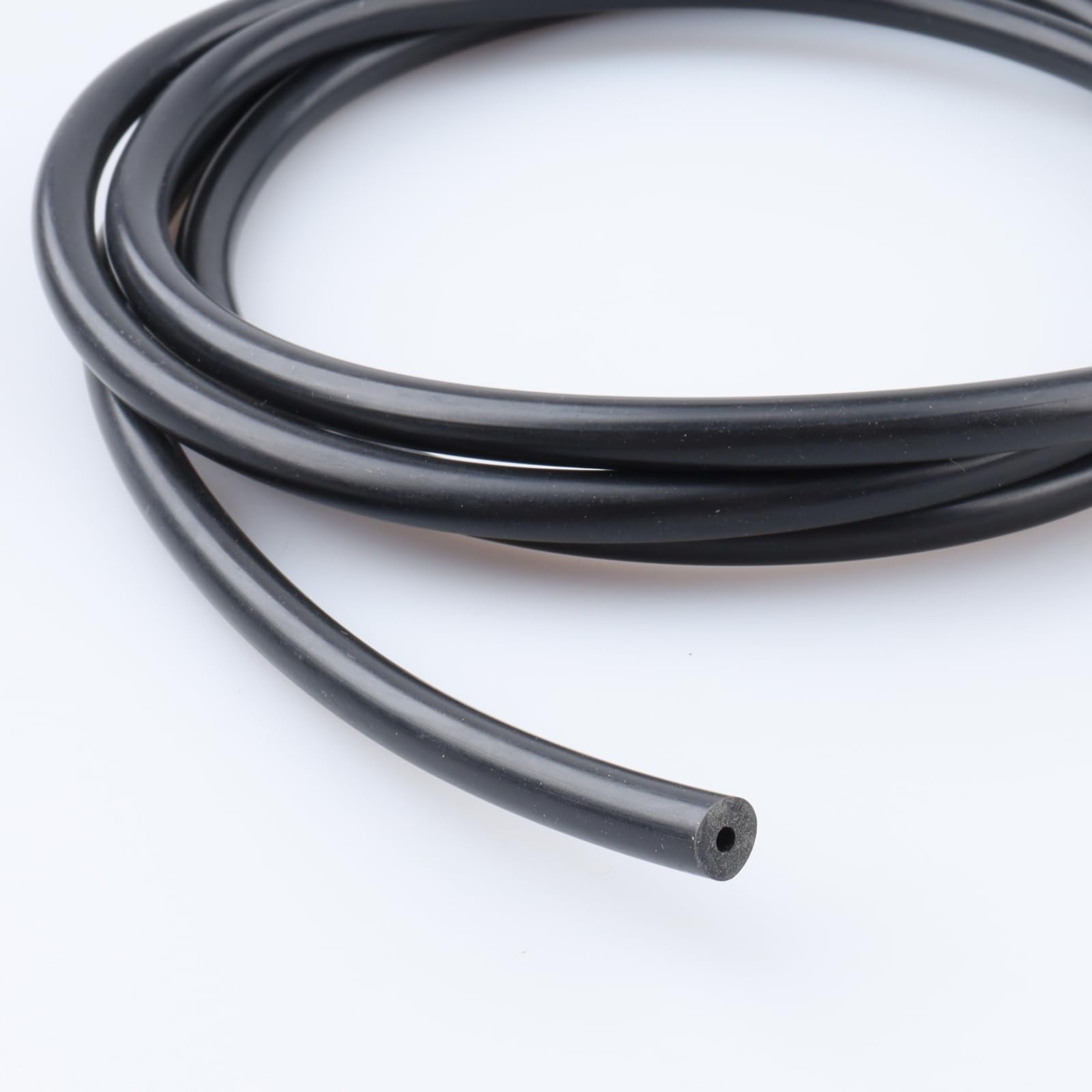 Ac Performance Id 1/12'' (2Mm) Silicone Vacuum Tubing Hose 10Ft (3 Meter), 130 Psi Maximum Pressure Black