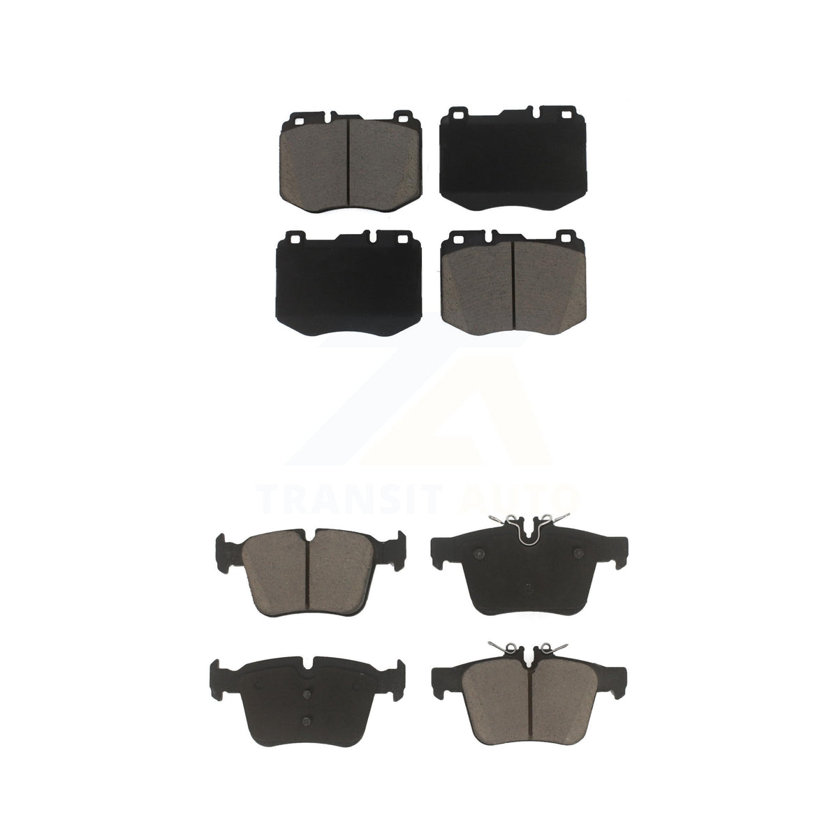 Cmx Front Rear Ceramic Brake Pads Kit Replacement For Mercedes-Benz C300 C400 C350E Kcx-100286
