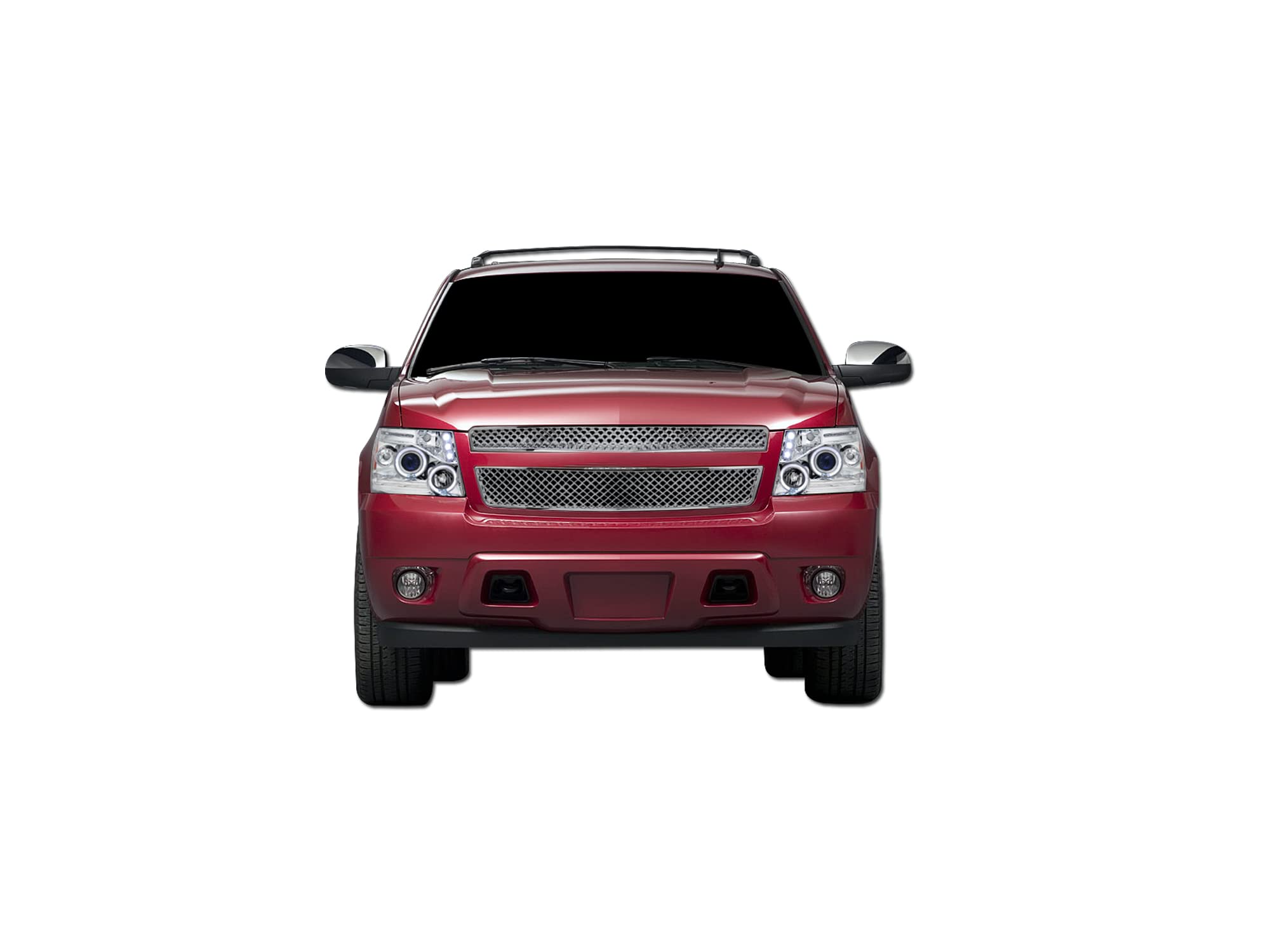 Armordillo 2007-2014 Chevy Avalanche Mesh Grille Chrome