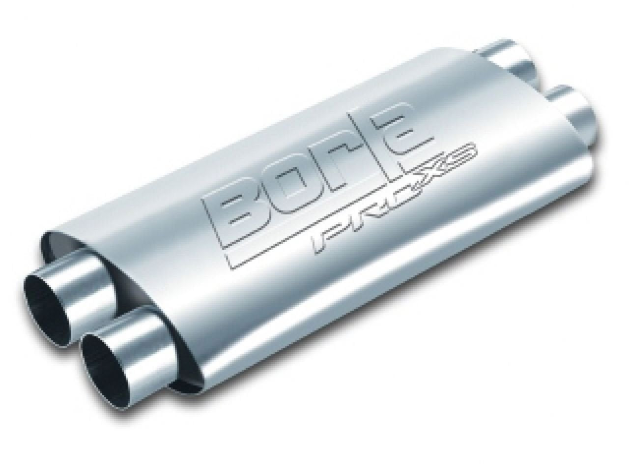 Borla 400287 Proxs Proxs Muffler 2.25'' Dual Inlet/ 2.25'' Dual Outlet, 4'' X 9.5'' Oval, 19'' Long Body, 24'' Overall Length. I