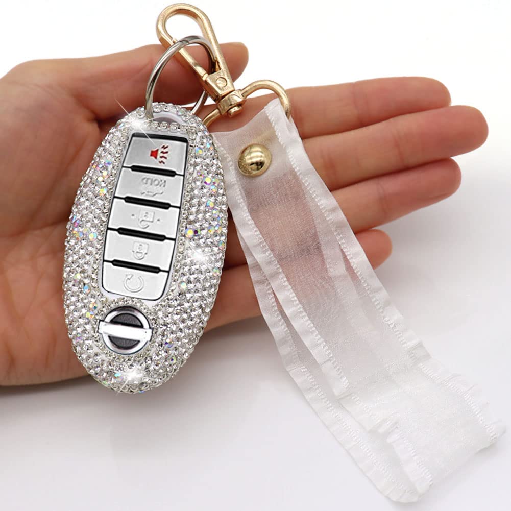 Ornater Key Fob Cover Compatible With Nissan Altima Maxima Murano Rogue Sentra Armada Sedan Gtr Pathfinder Infiniti Ex Fx X G Jx