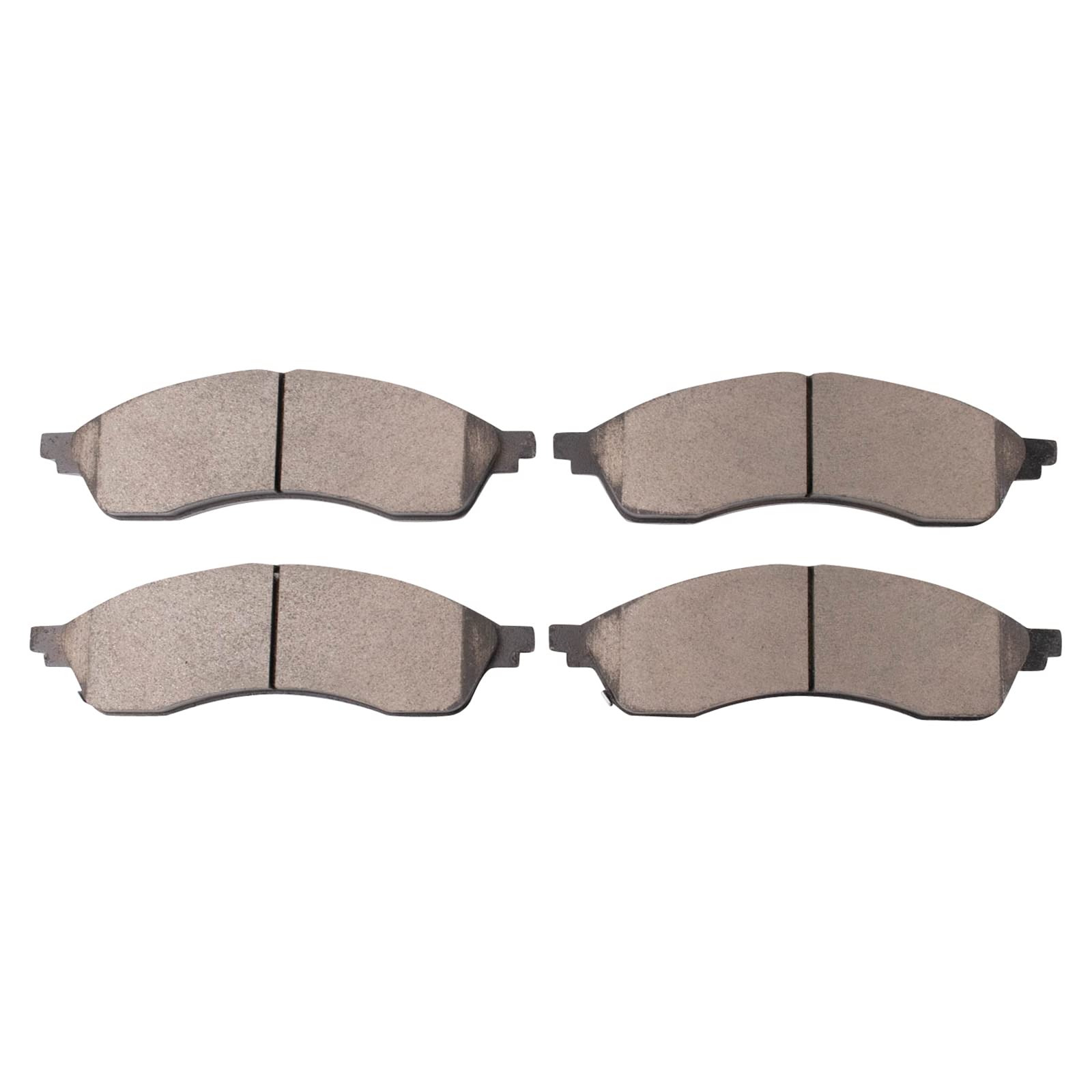 TRQ Front Brake Pads Ceramic Compatible with 2021-2022 Ford Edge Lincoln Nautilus