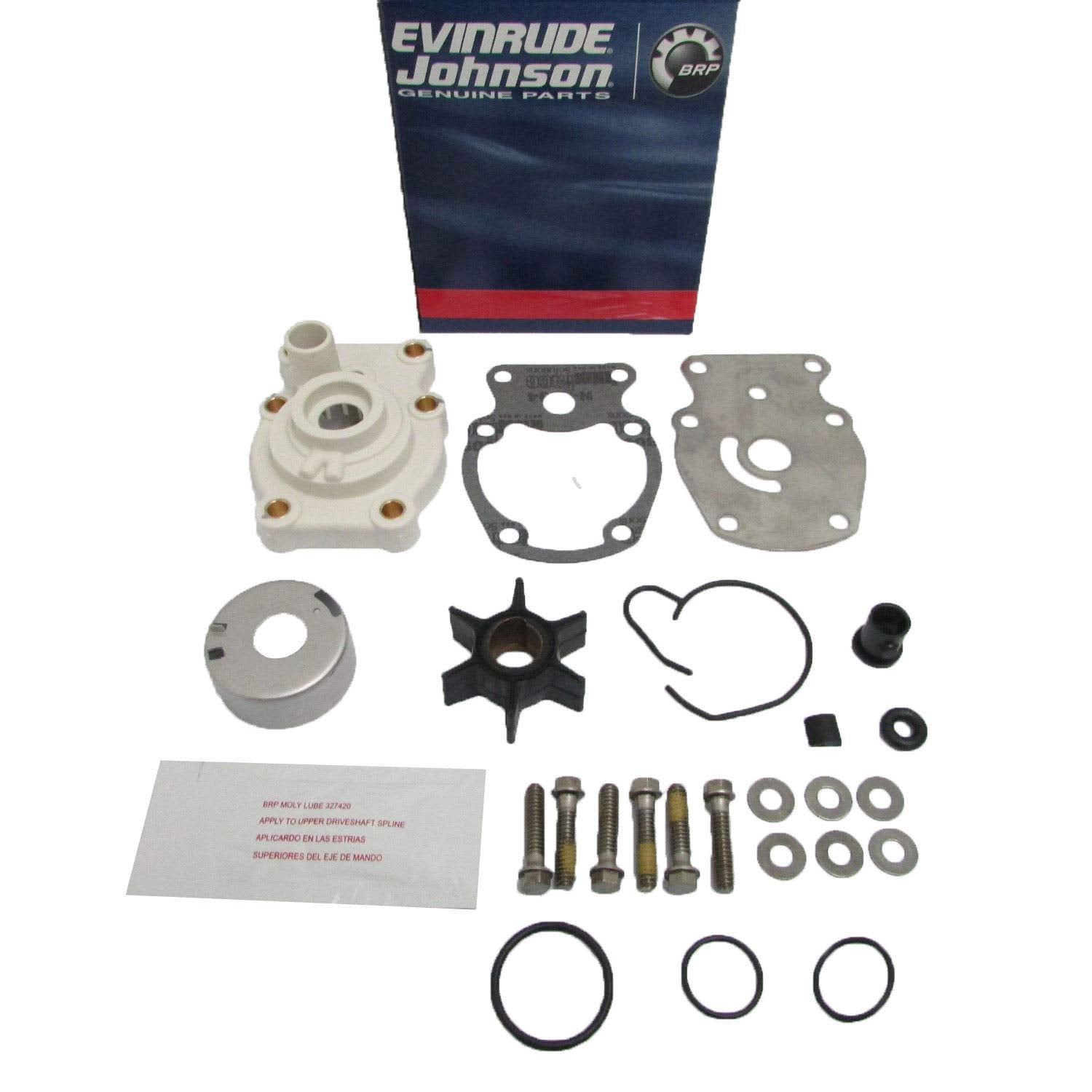 Evinrude/Johnson/Omc New Oem Water Pump & Impeller Repair Kit 393630, 0393630