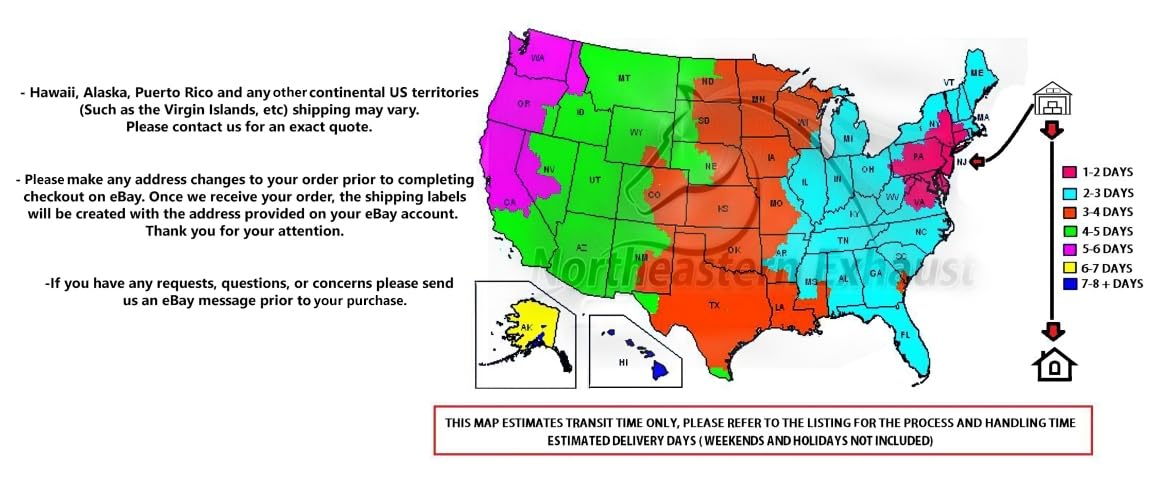Northeastern Exhaust | Stainless Steel Exhaust Tip Universal Angle Cut 5 Inch Chrome Exhaust Tip (2.5' ID x 5' OD x 17' Long) | Automotive Replacement Part