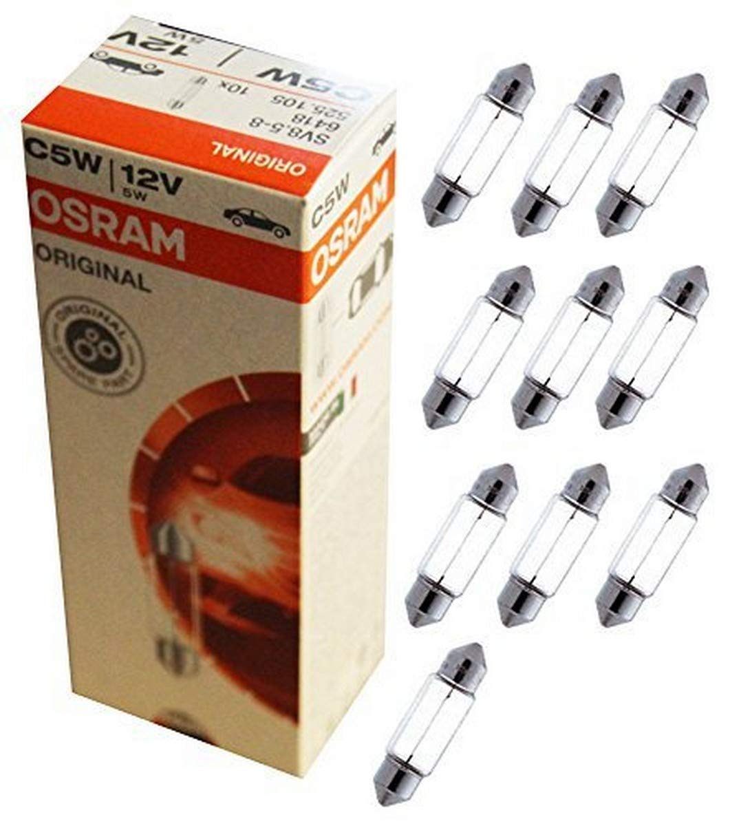 Sylvania - 6418 Basic - High Performance Incandescent Bulb, 33207 (10 Pack)