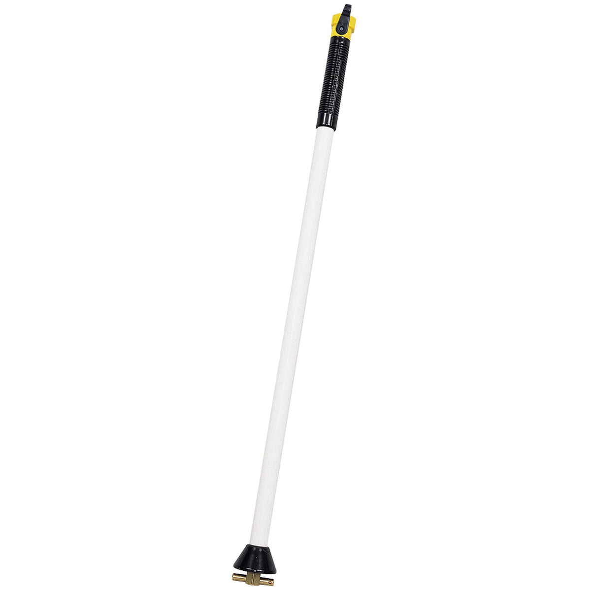 Camco - 21013 Rv Straight Swivel Stik With Shutoff Valve- Creates Powerful Cleaning Action That Dislodges And Flushes Stubborn Waste Deposits And Combats Odors (40094), Black
