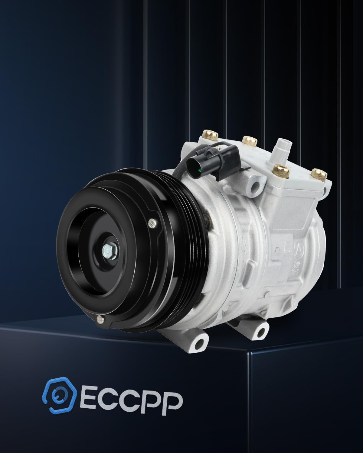 Eccpp A/C Compressor With Clutch 1994-1996 For Toyota T100 2.7L 1995-2004 For Toyota Tacoma 2.4L