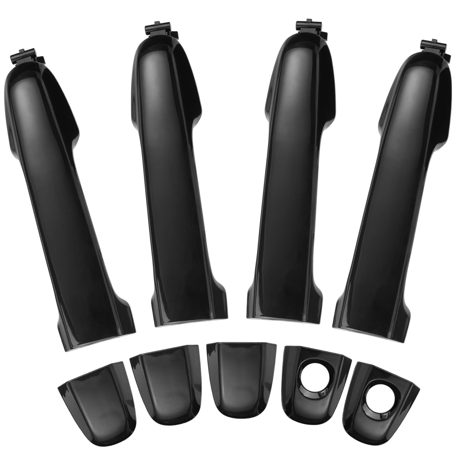 Lcyolada 6921106090 Exterior Door Handle Set for Toyota Camry 2012 2013 2014 2015 2016 2017,Front and Rear,Drive & Passenger Sid