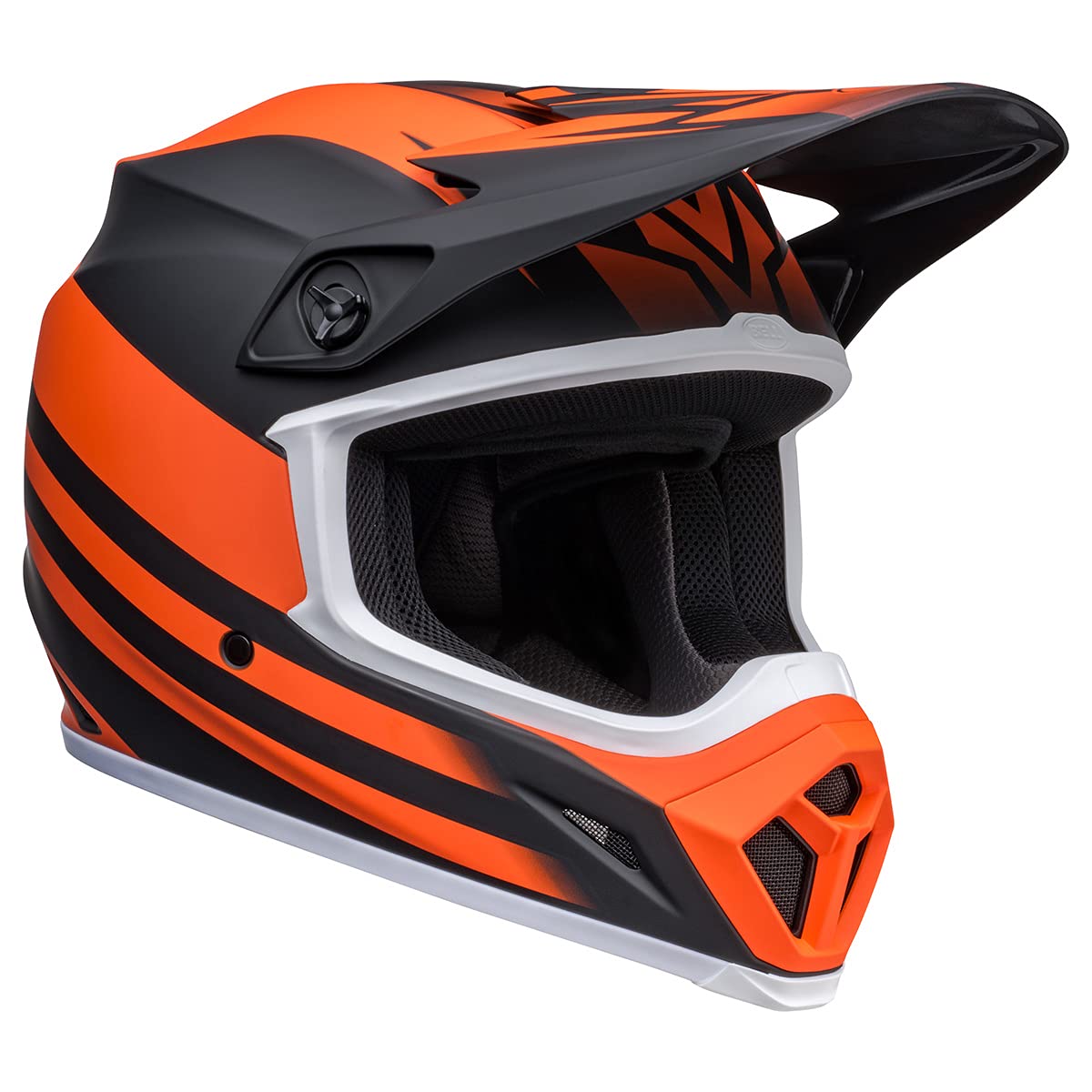 Bell Mx-9 Mips Dirt Helmet (Disrupt Matte Black/Orange - Medium)