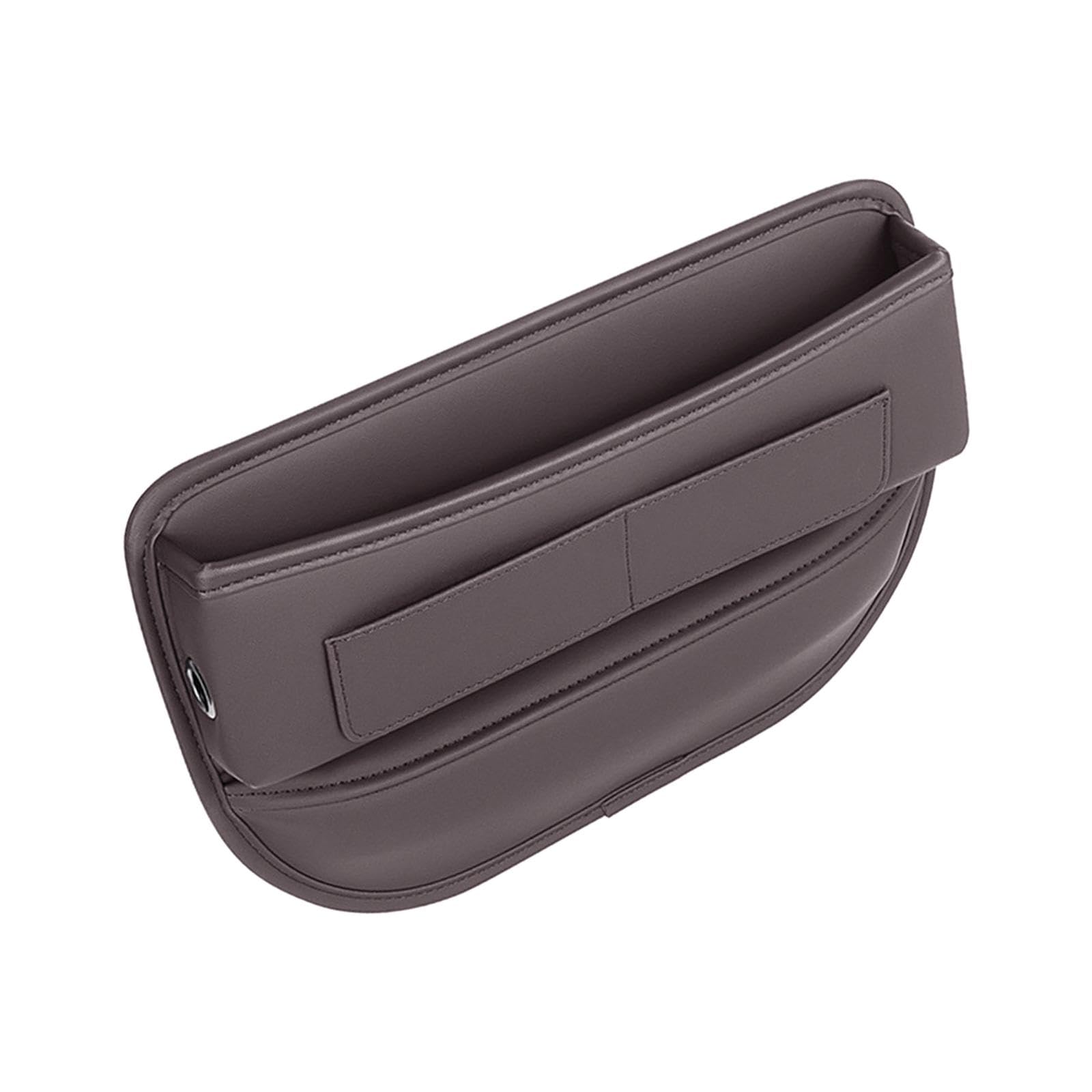 Enakshi Car Seat Gap Organizer Storage Phone Holder Center Console Organizer Durable Dark Brown|| Automotive Tools & Supplies | 