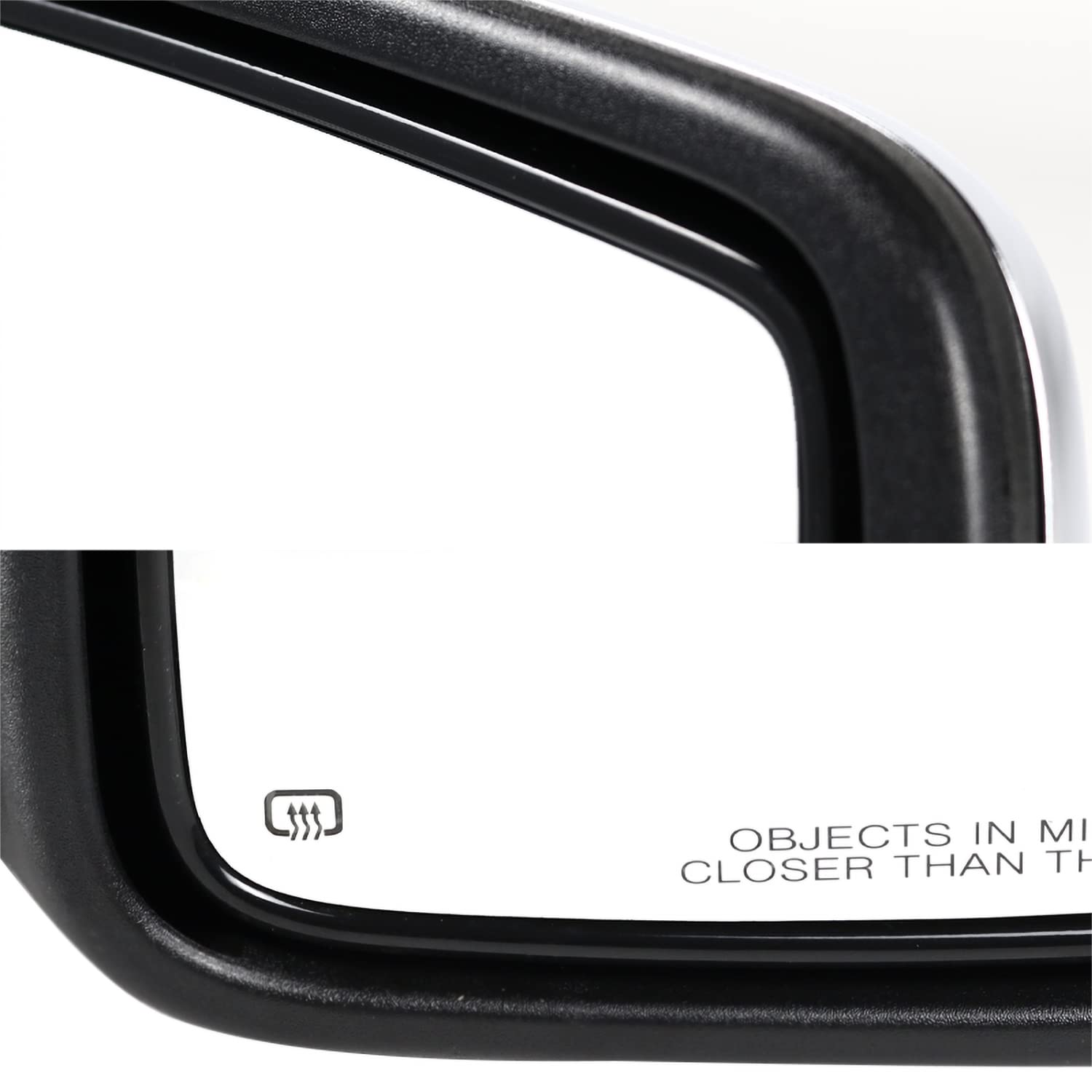 Spec-D Tuning Led Signal Power Heated Chrome Right Passenger Side Mirror Compatible With 2013-2019 Dodge Ram 1500