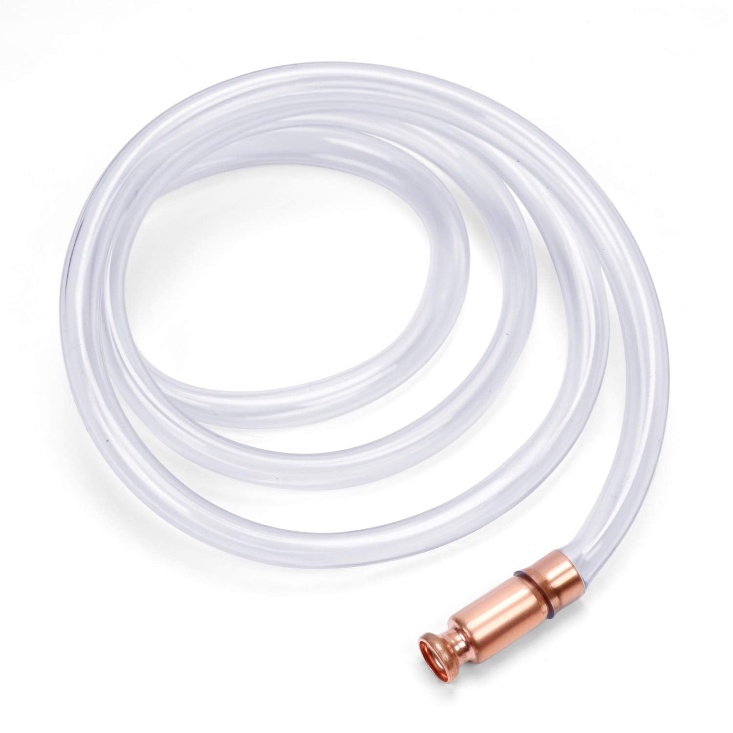 Horusdy Gas Siphon 10Ft Multi-Purpose Super Easy Siphon Pump,3/4'' Valve Virgin Grade Tubing Safe