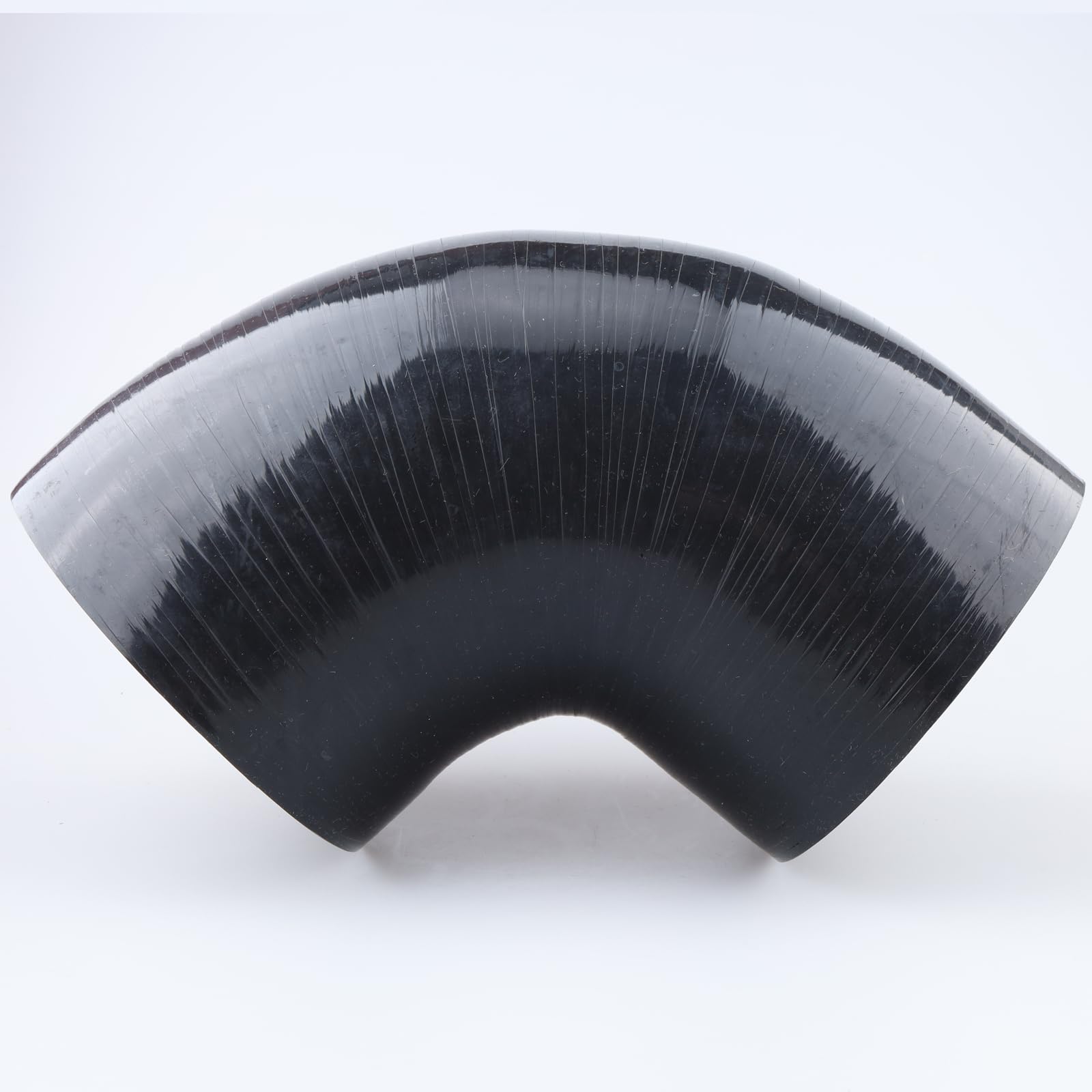 AC PERFORMANCE ID 4 '' (102mm) 90 Degree Elbow Coupler Universal Automotive Pure Silicone Hose Intercooler/Intake Piping, Leg Le