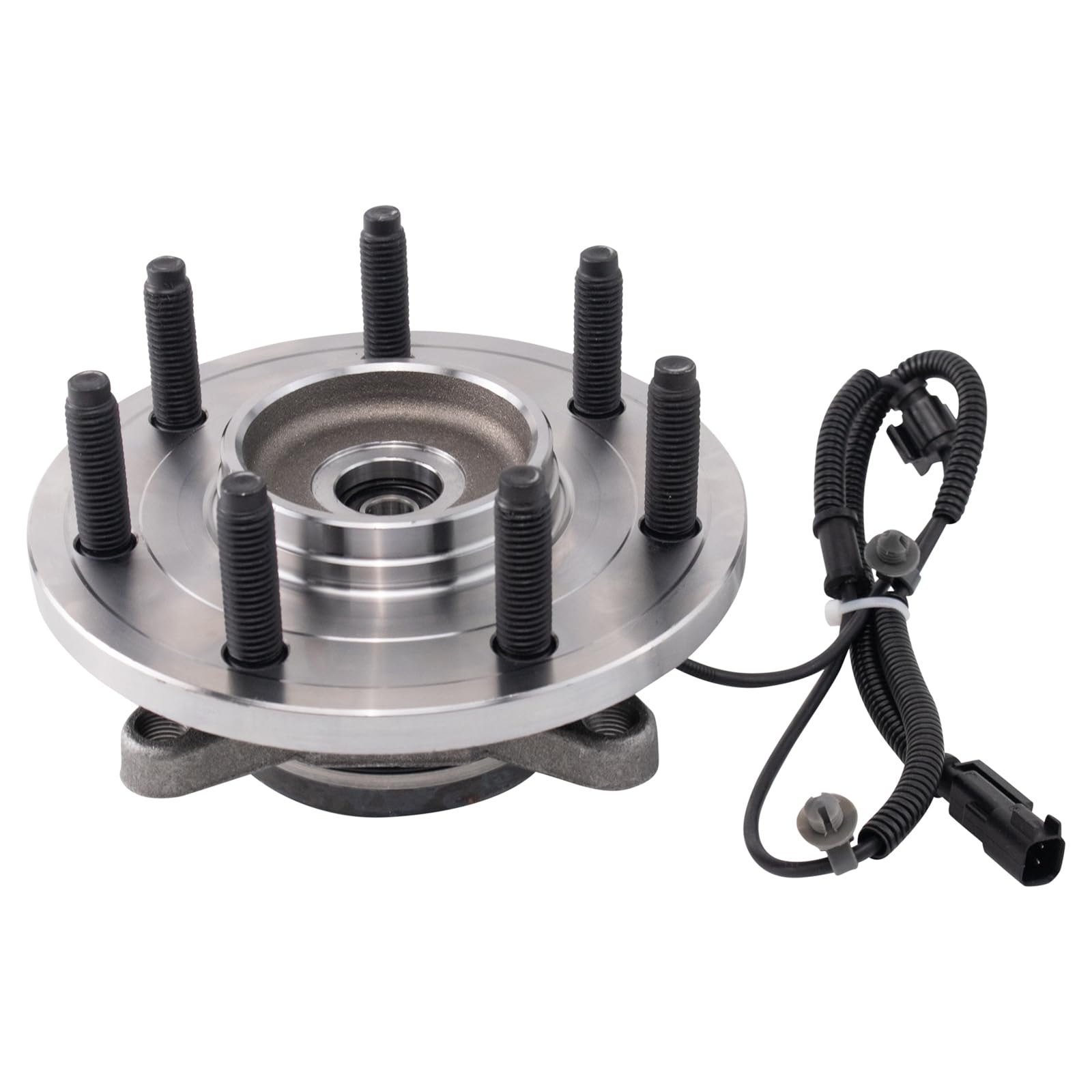 Trq Front Wheel Bearing & Hub Assembly With Abs Sensor Compatible With 2010-2014 Ford F-150