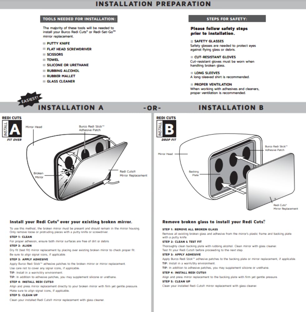 Aftermarket Parts Partsfits 03-14 / Gm Trucks Left Upper Tow Mirror Glass Lens W/Signal Direct Fit Over