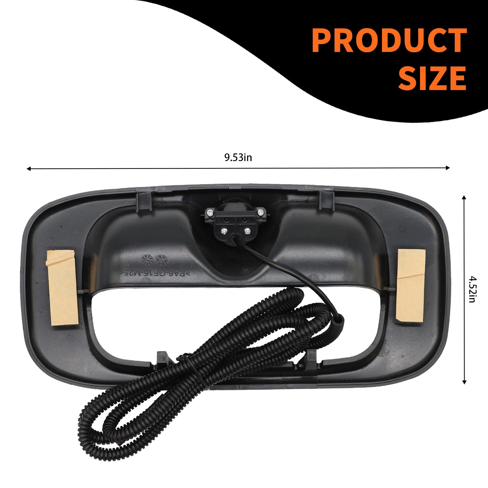 Aspaton Rear Tailgate Handle Backup Camera Compatible With 1999-2006 Silverado And Sierra Gm1916102 15046512 15228539
