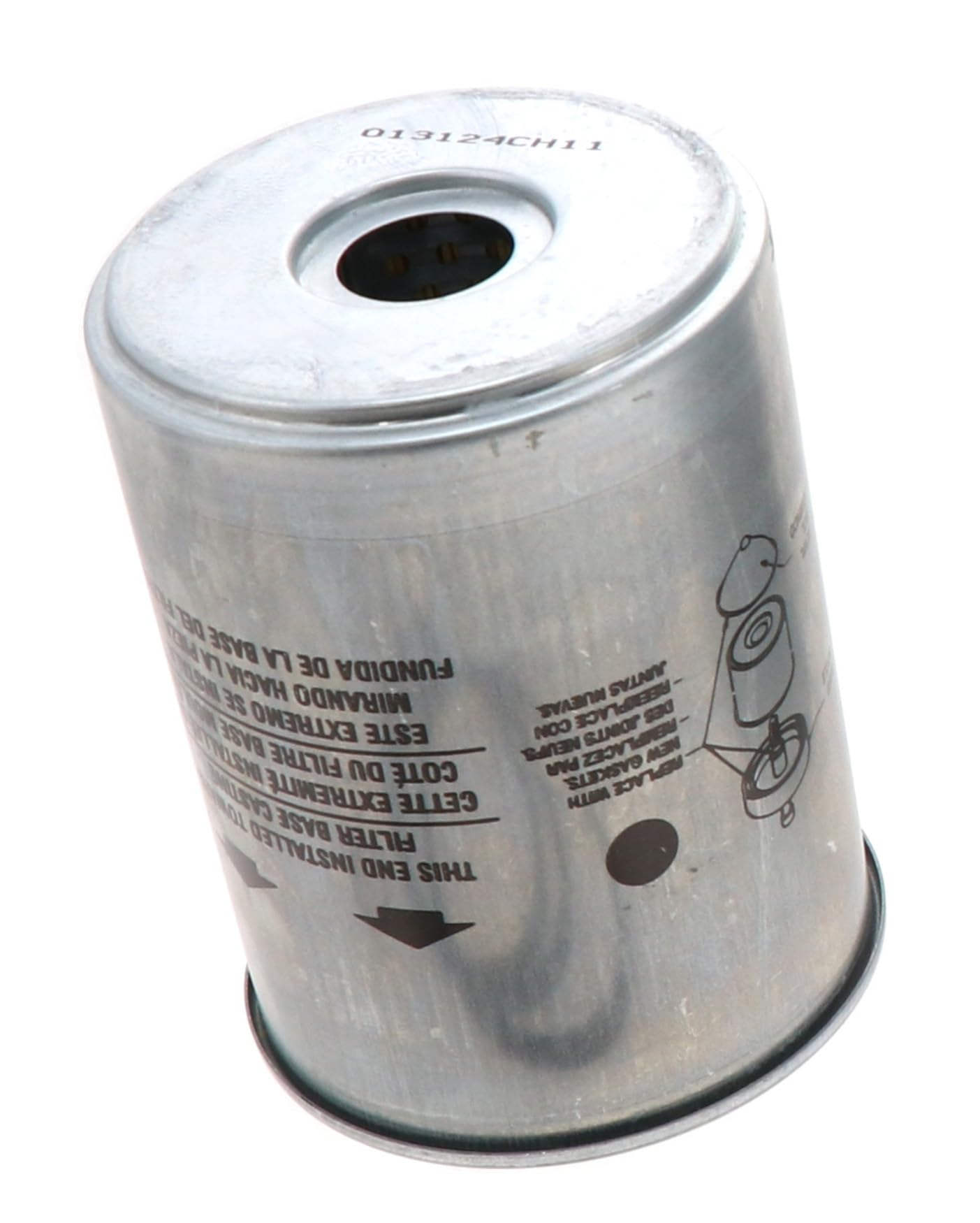 WIX Filters - 33196 Heavy Duty Cartridge Fuel Metal Canister, Pack of 1