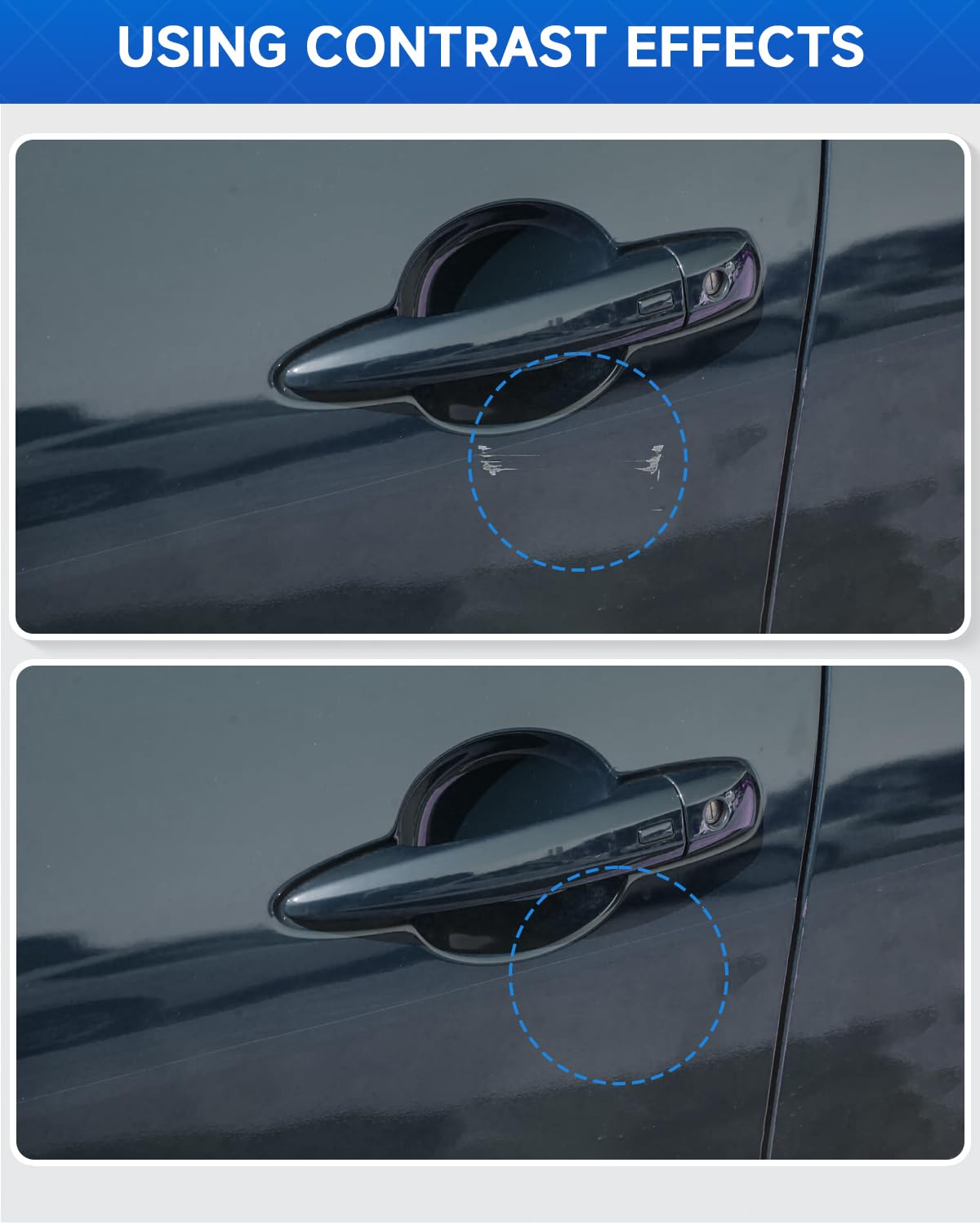 8W2 Cavalry Blue Touch Up Paint Compatible with Toyota Exact Match Touch Up Paint Car Scratch Repair