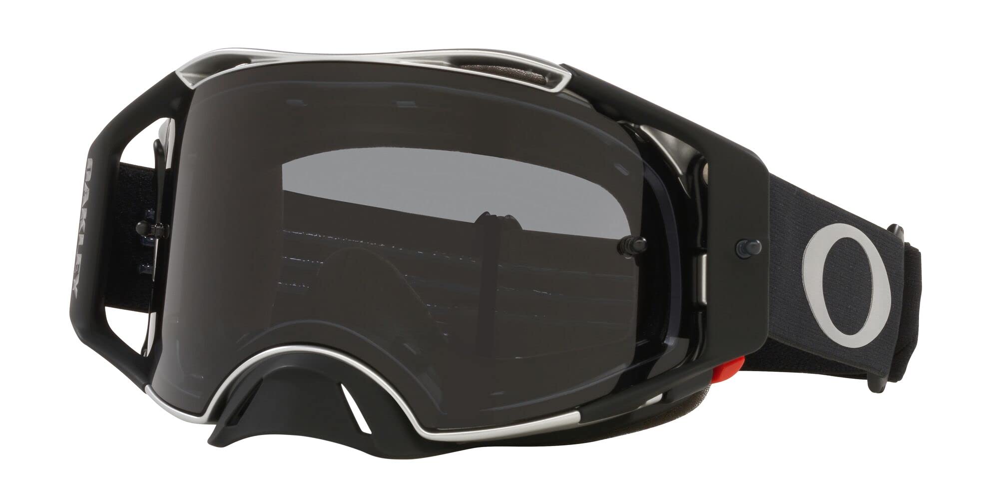 Oakley Airbrake MX Goggles, Tuff Blocks Black Gunmetal w Dark Grey