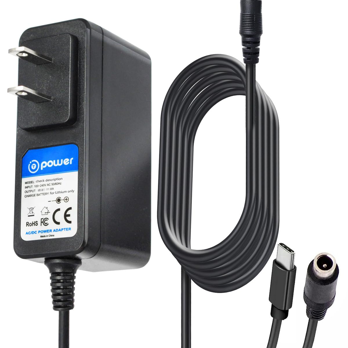 T Power 14V ~ 16V Charger For Noco Boost X Gbx45 Gbx55 Gbx75 Gbx155 Gb250 Gb251 Gb500 Gb70 Gb150 Genius Boost Ultrasafe Portable